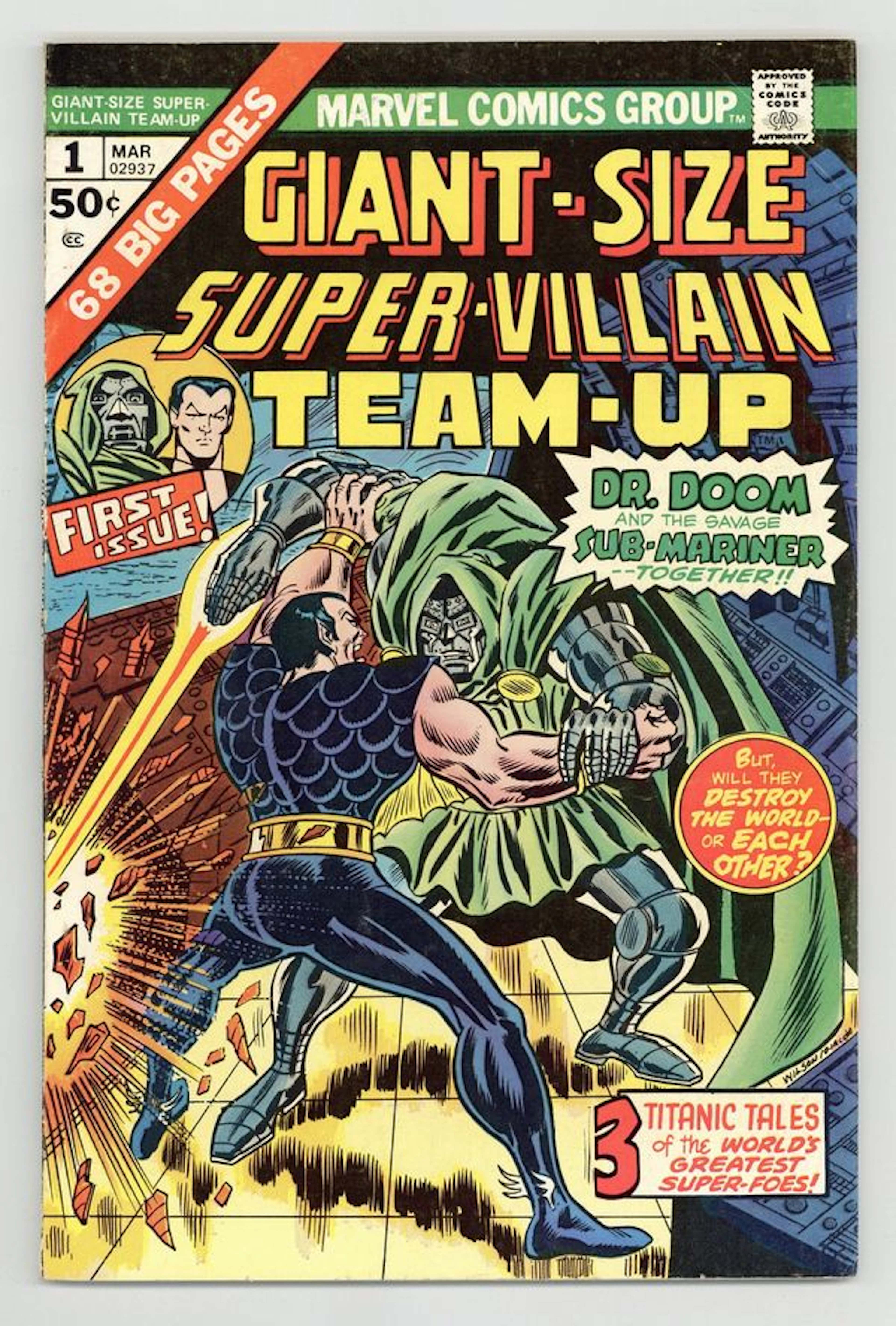 Giant Size Super-Villain Team-Up (1975) 1 VG/FN 5.0