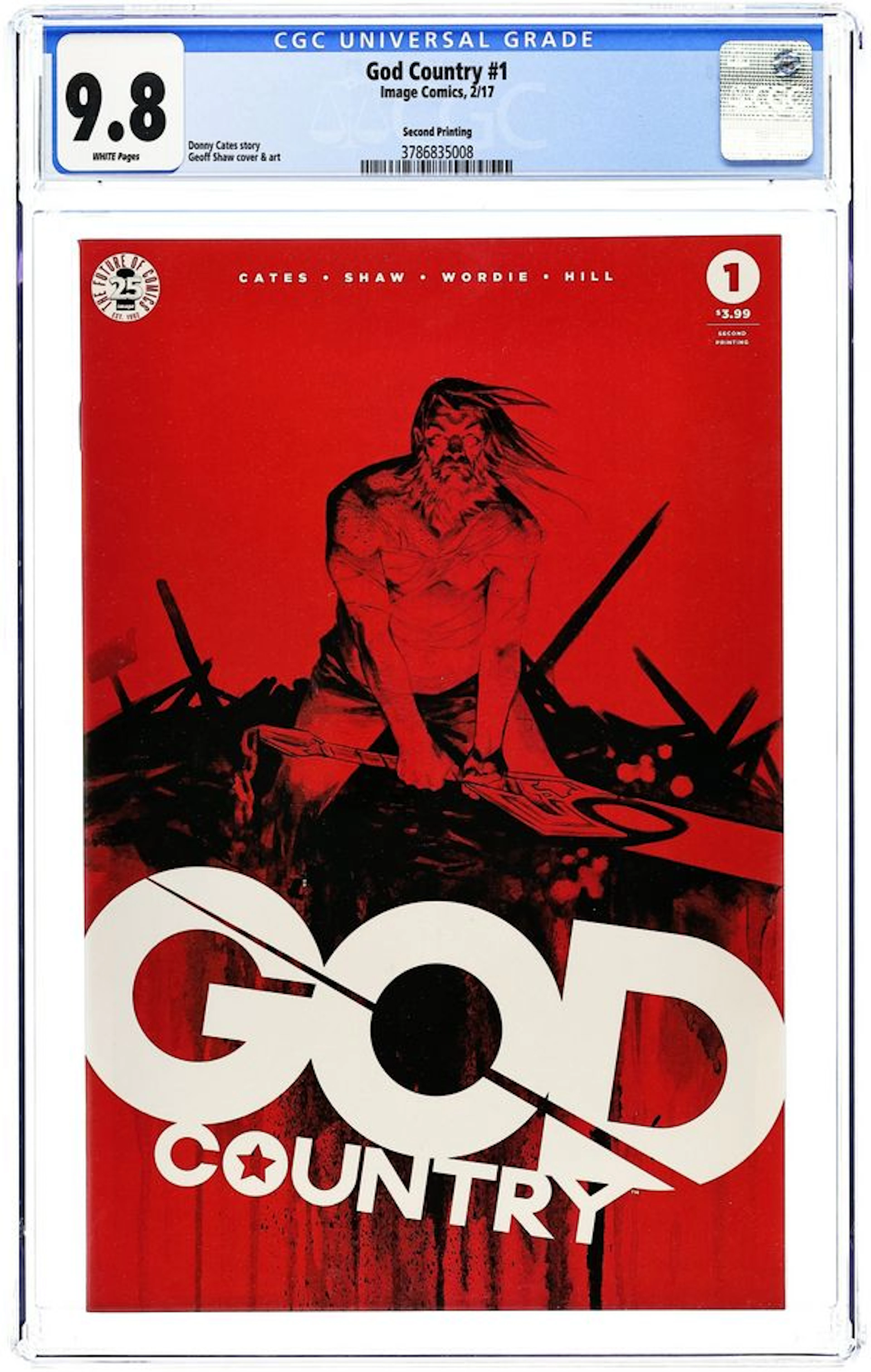God Country (2016 Image) 1C CGC 9.8