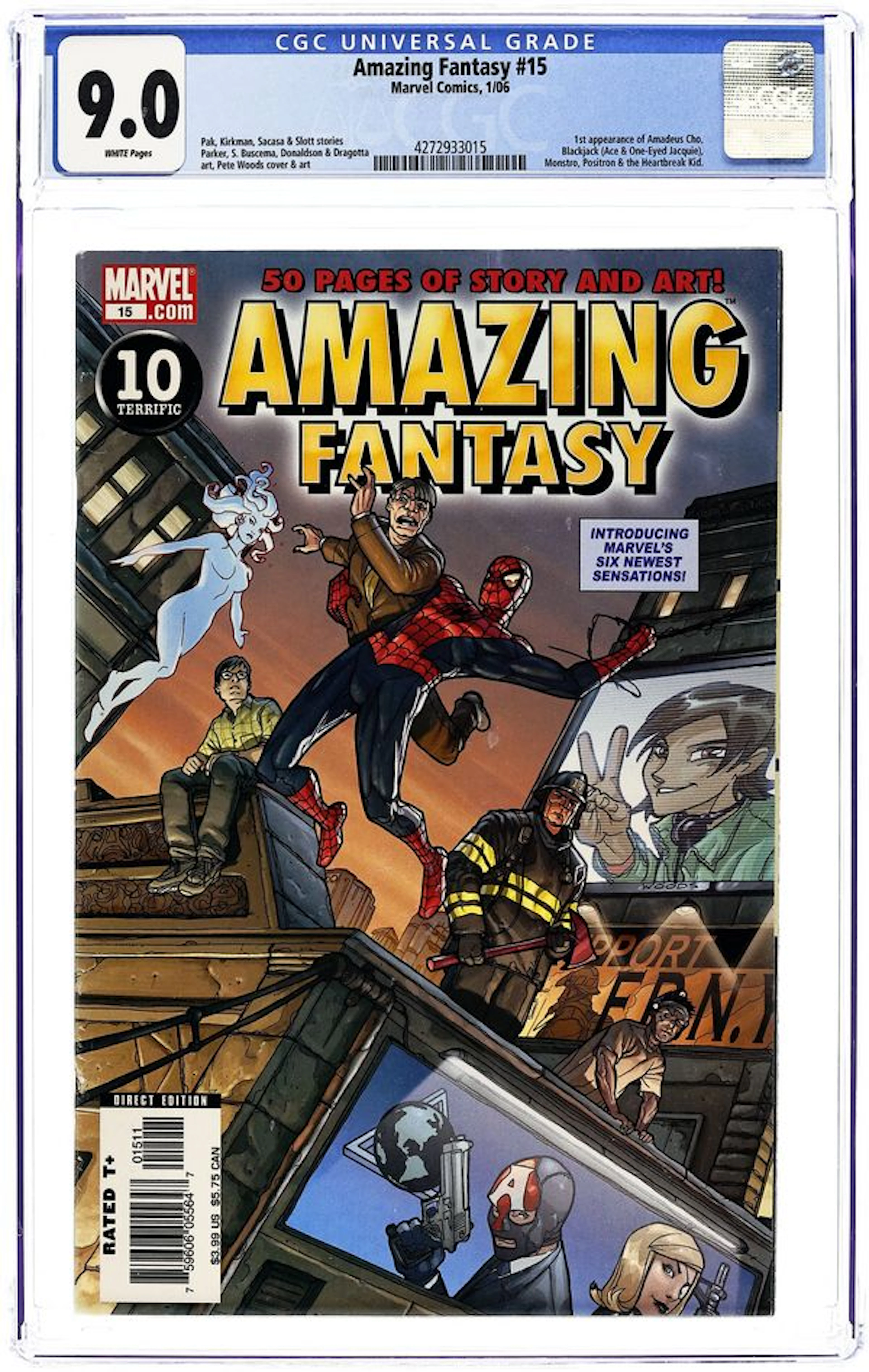 Amazing Fantasy (2004) 15D CGC 9.0