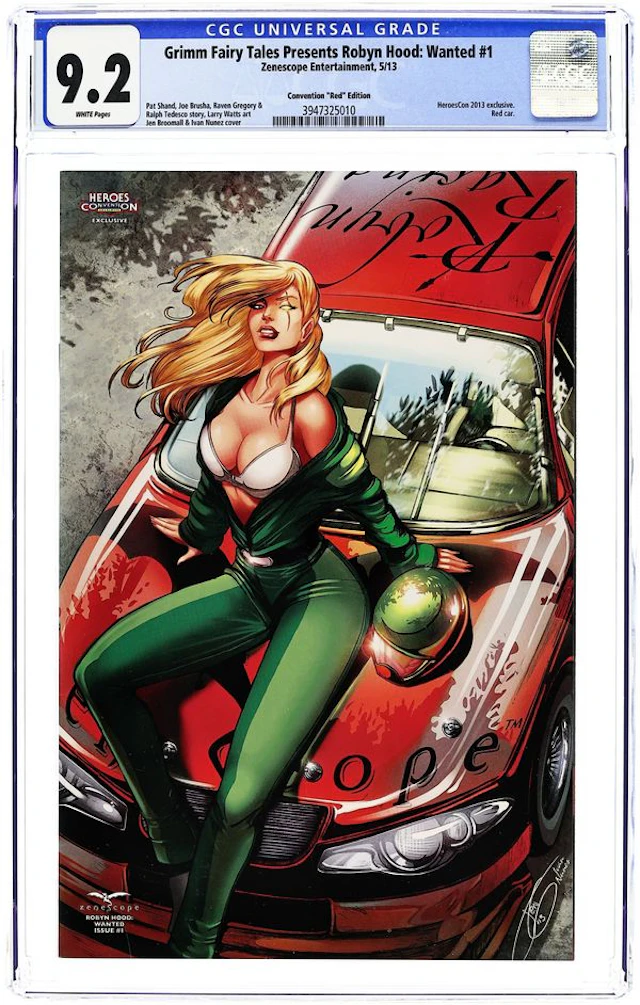 Robyn Hood Wanted (2013 Zenescope) 1E CGC 9.2
