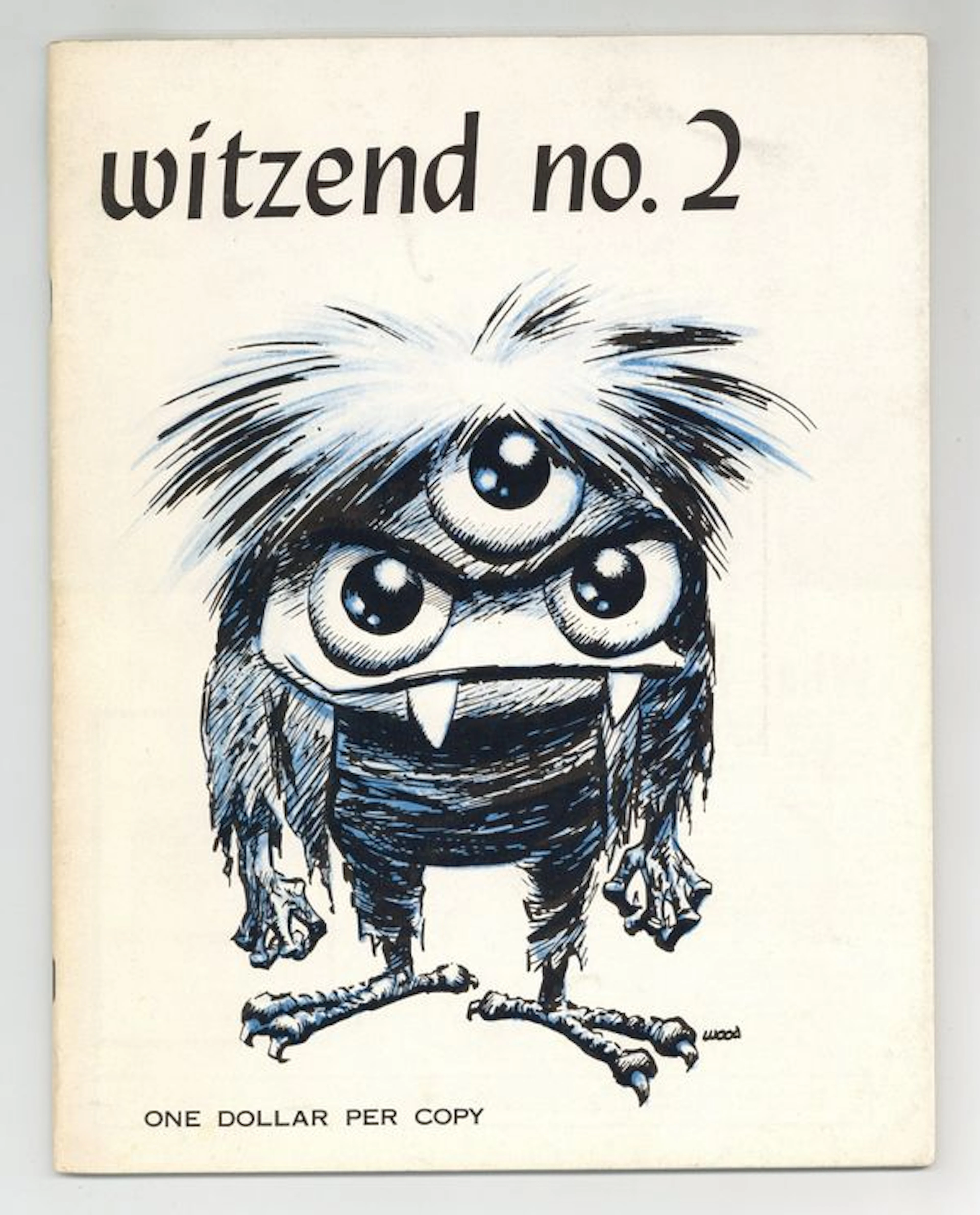 Witzend Magazine (1966 Wally Wood) Fanzine 2 FN- 5.5