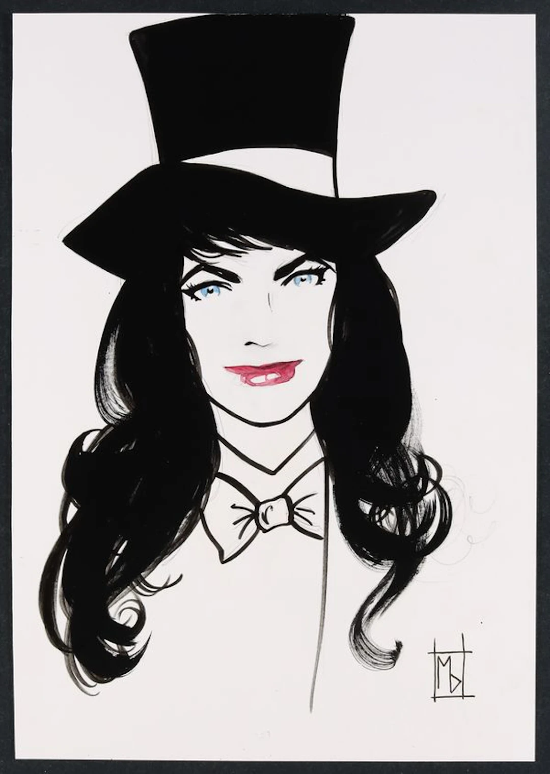 Zatanna Sketch by Michelle Delecki