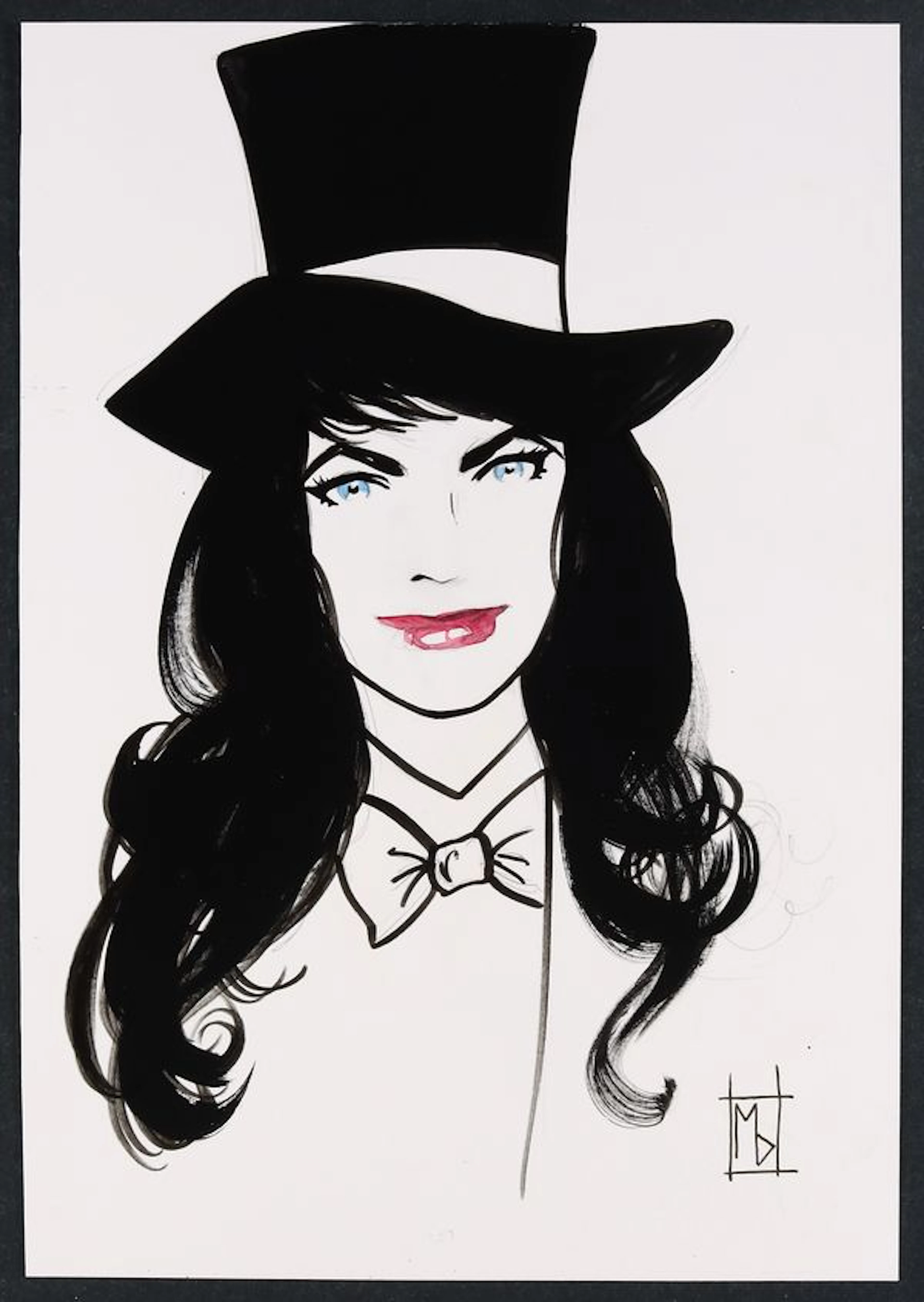Zatanna Sketch by Michelle Delecki