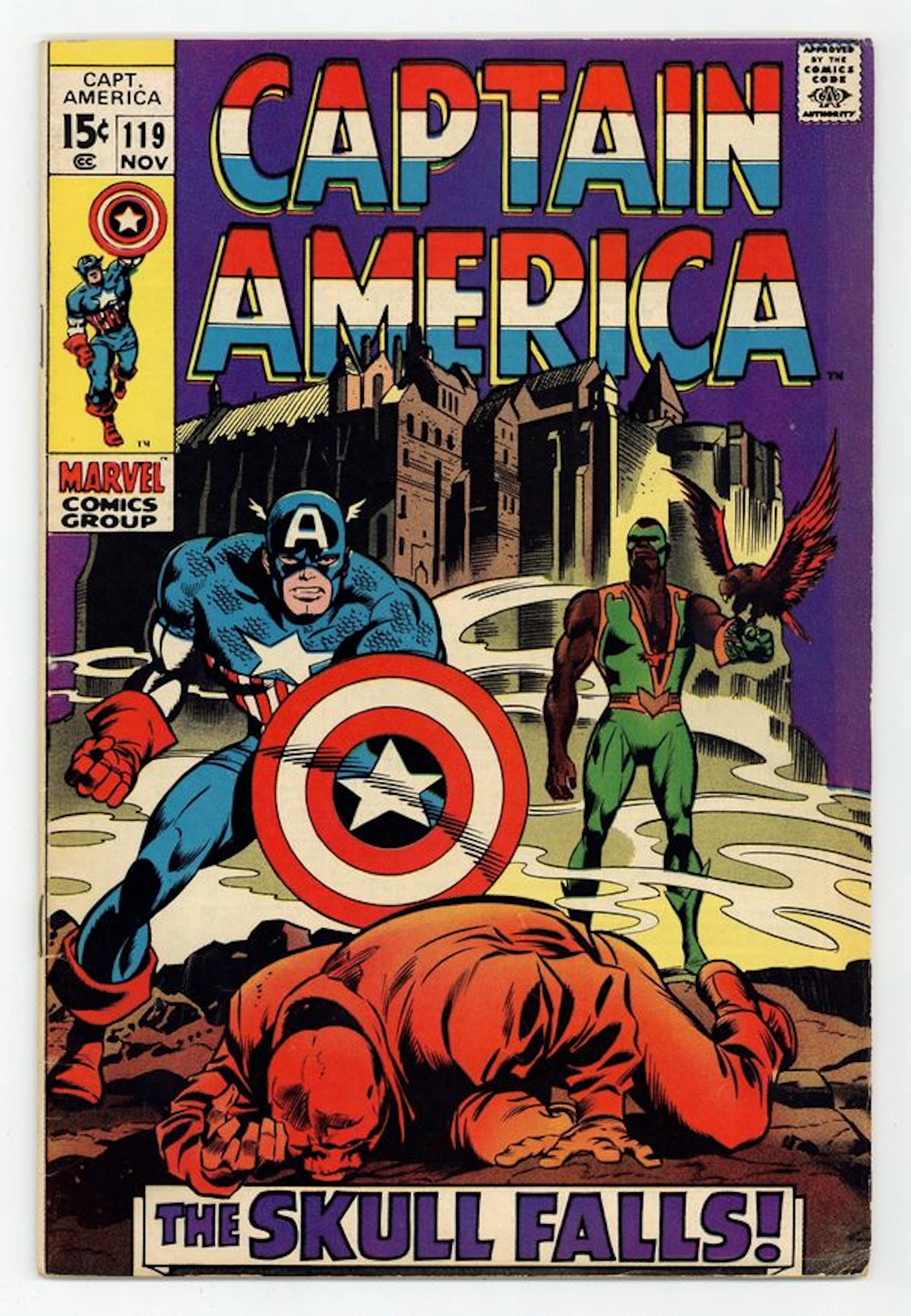 Captain America (1968 1st Series) 119 FN- 5.5