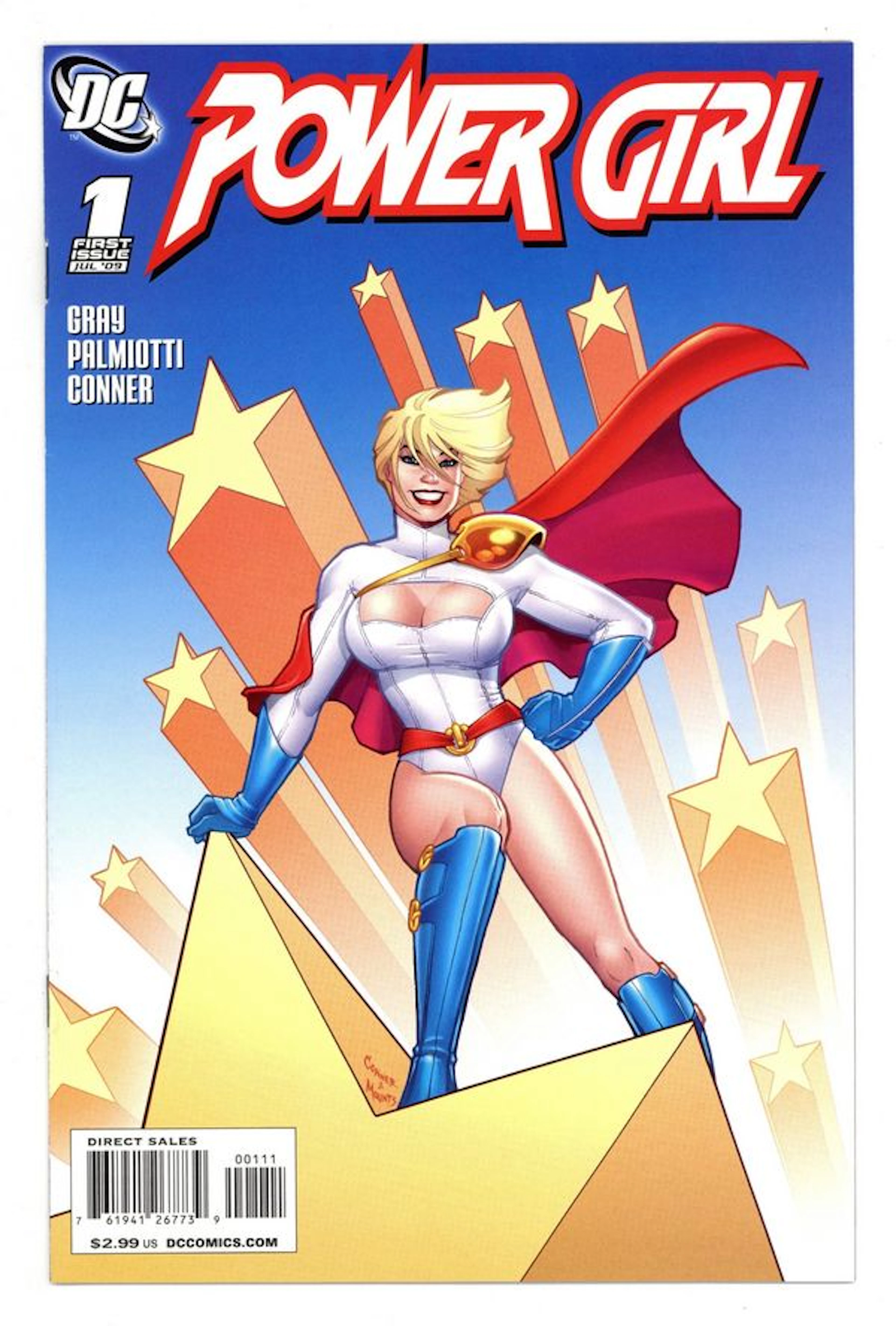 Power Girl (2009 2nd Series) 1B VF+ 8.5