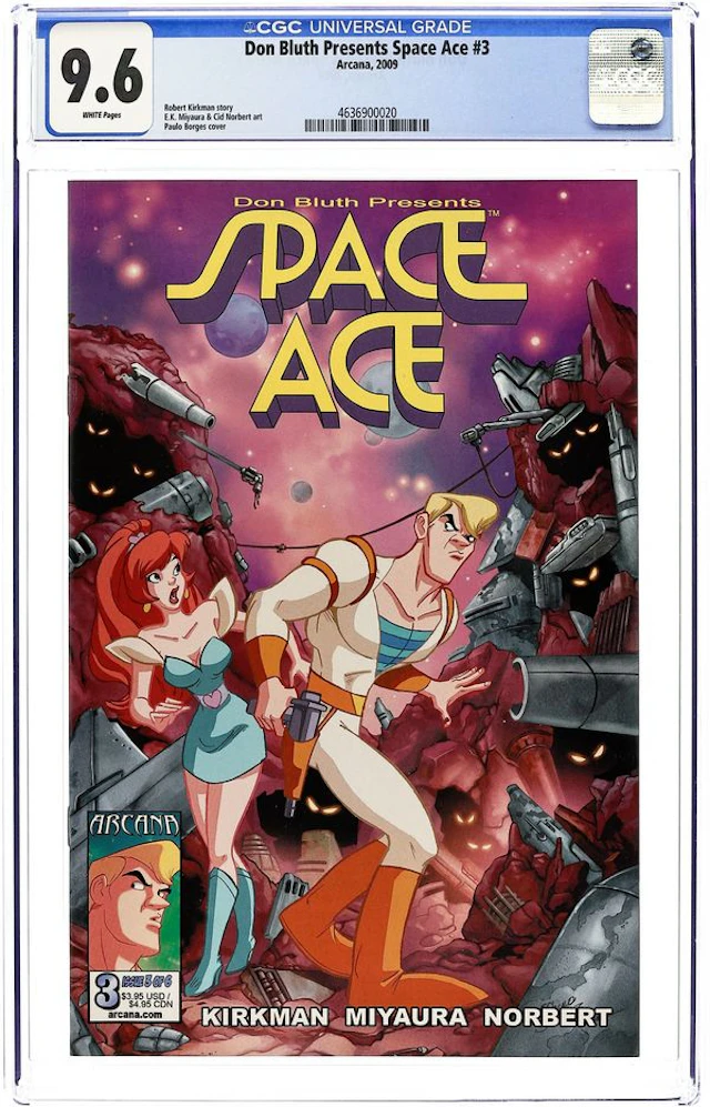 Space Ace (2009 Arcana Studio) 3 CGC 9.6