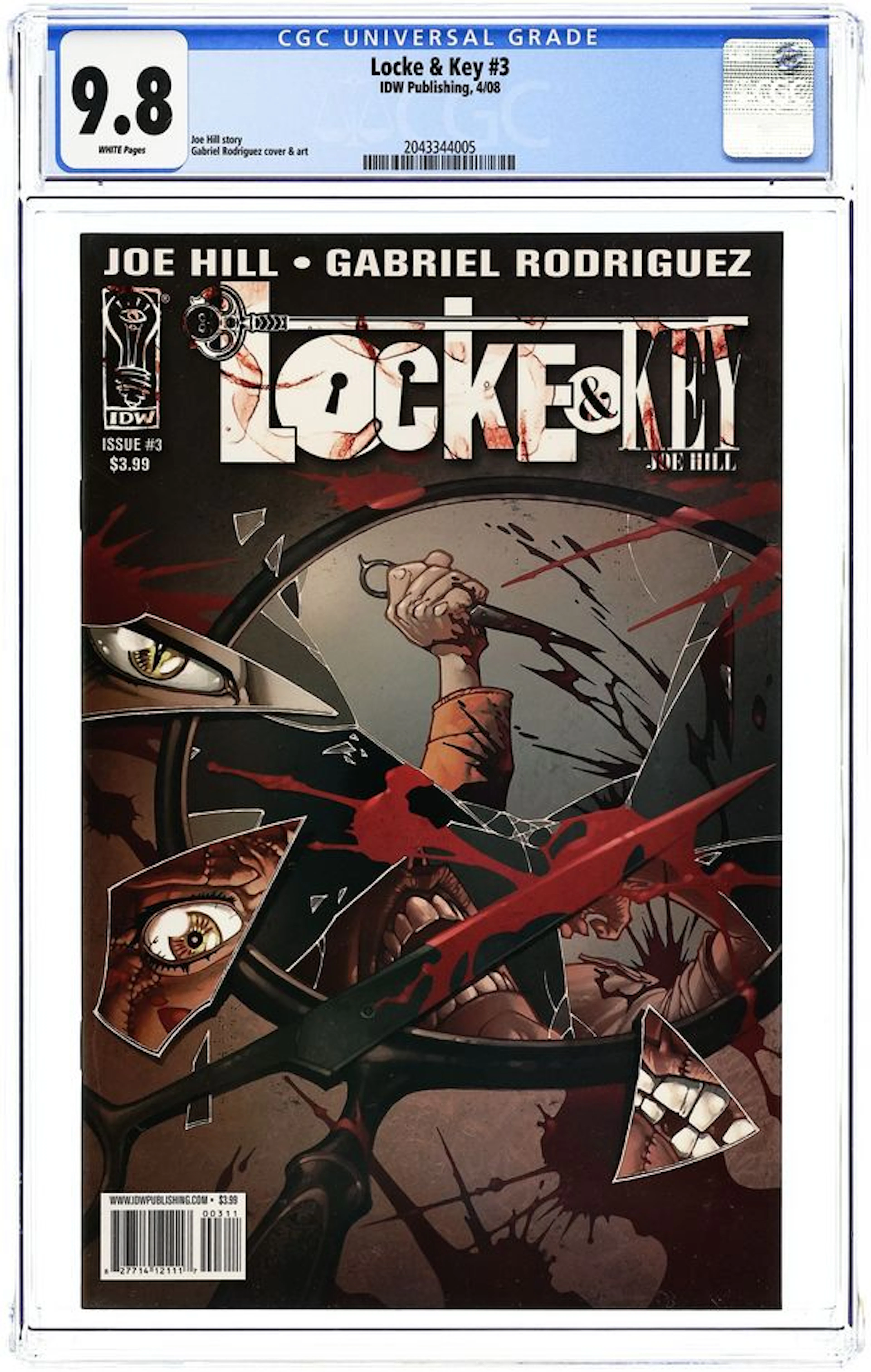 Locke and Key (2008) 3A CGC 9.8