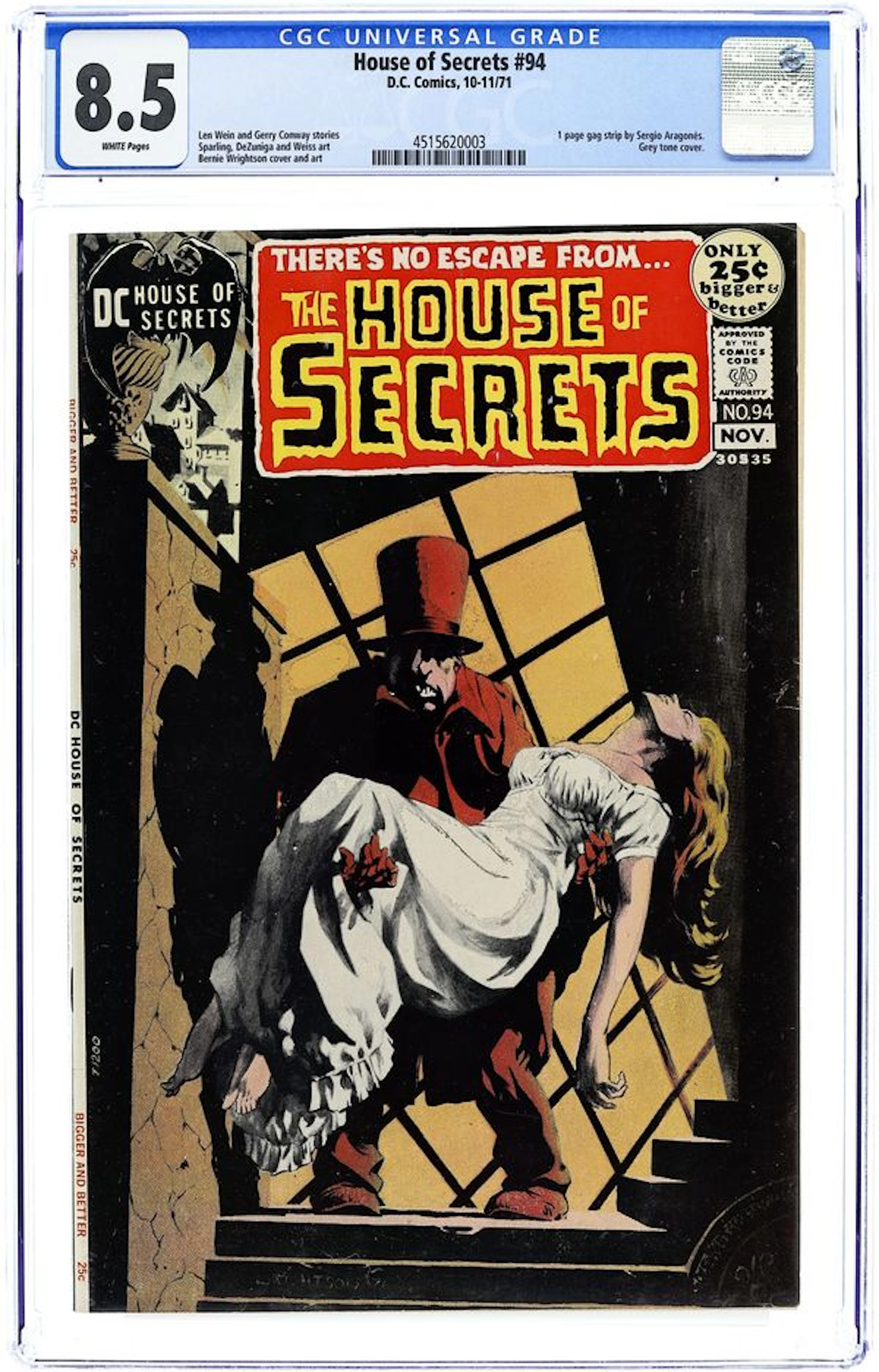 House of Secrets (1956 1st Series) 94 CGC 8.5