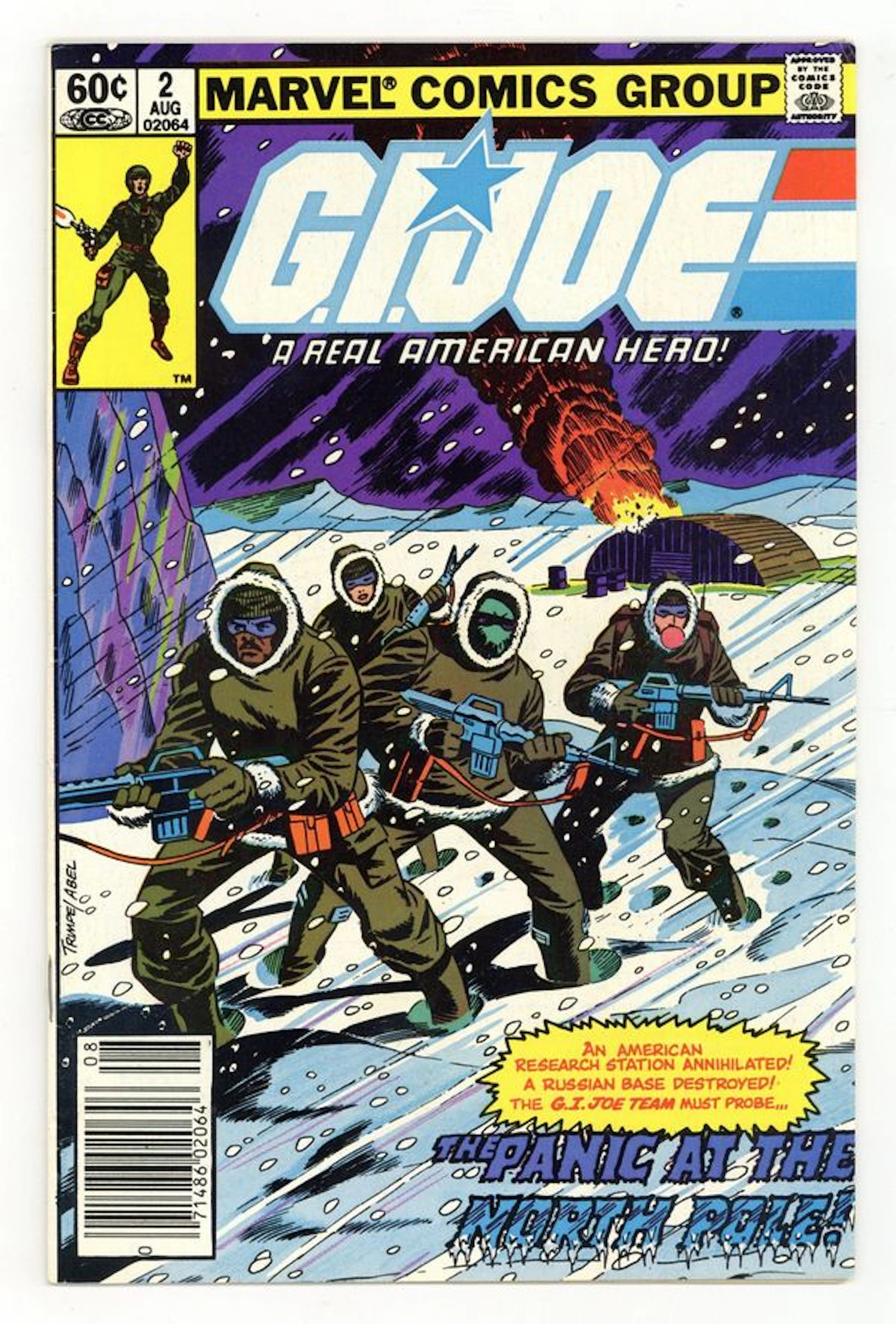 GI Joe A Real American Hero (1982 Marvel) 2N FN+ 6.5