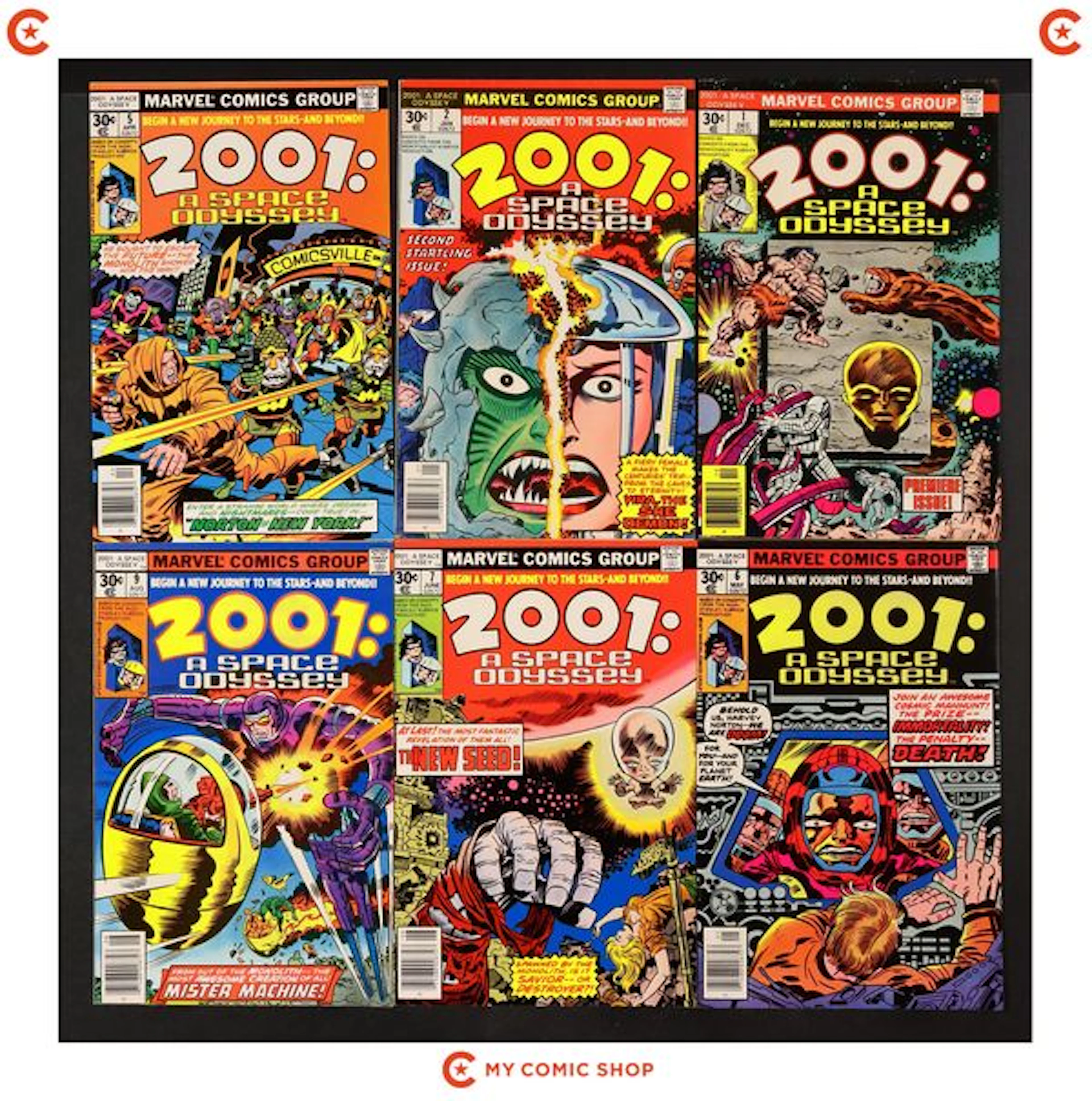2001 A Space Odyssey Lot of 6