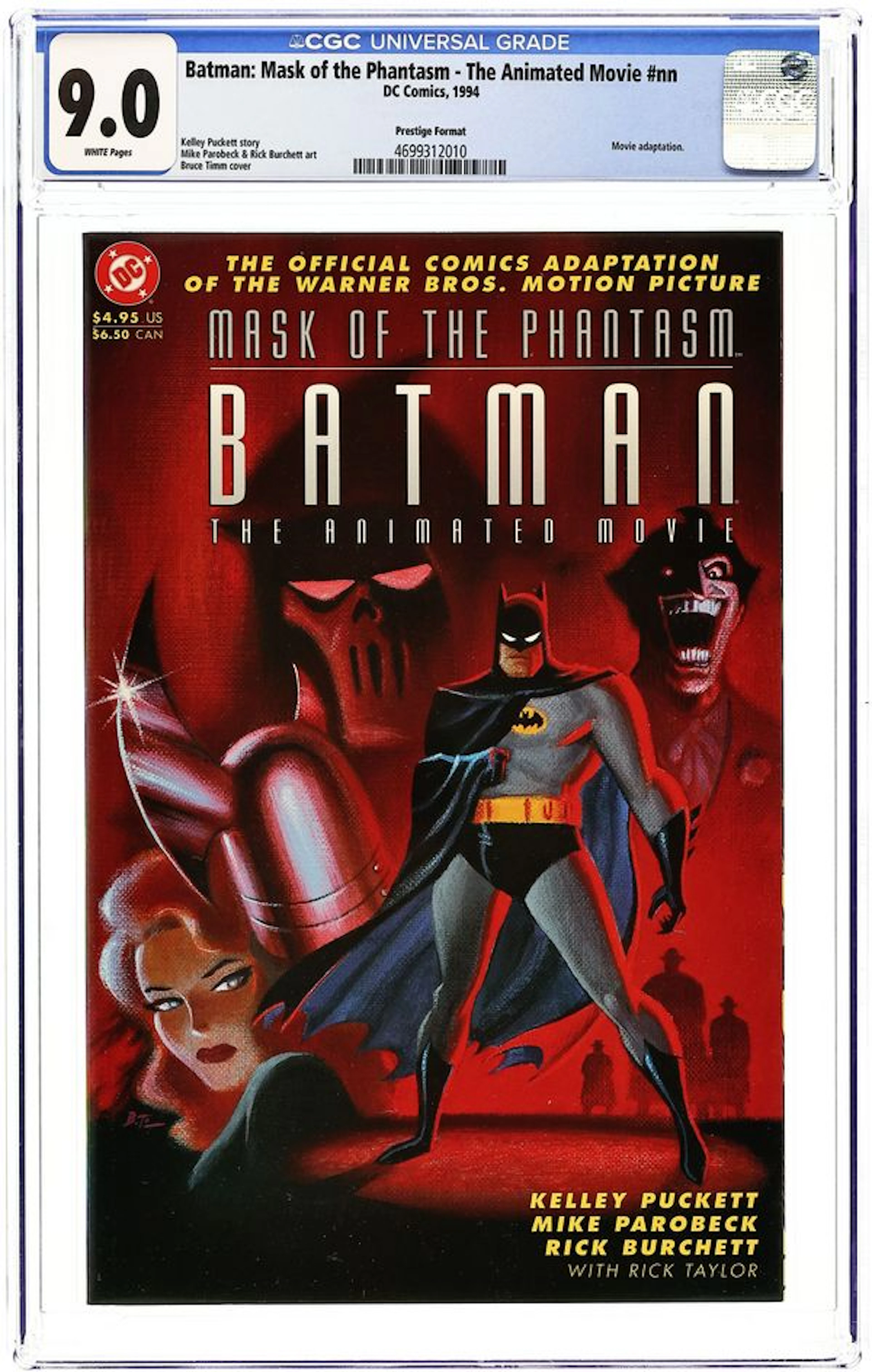 Batman Mask of the Phantasm (1993) 1A CGC 9.0