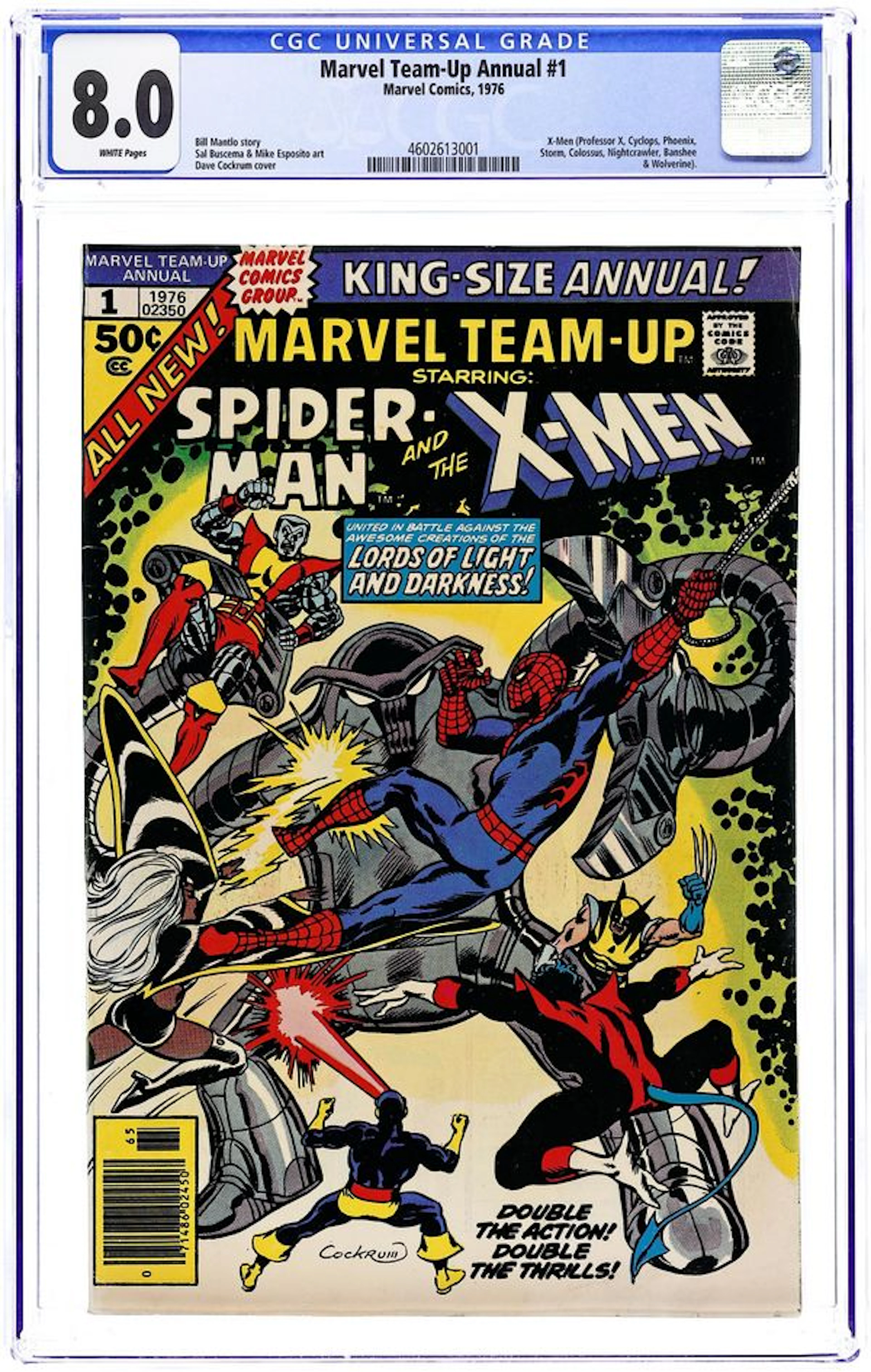 Marvel Team-Up (1972 1st Series) Annual 1 CGC 8.0