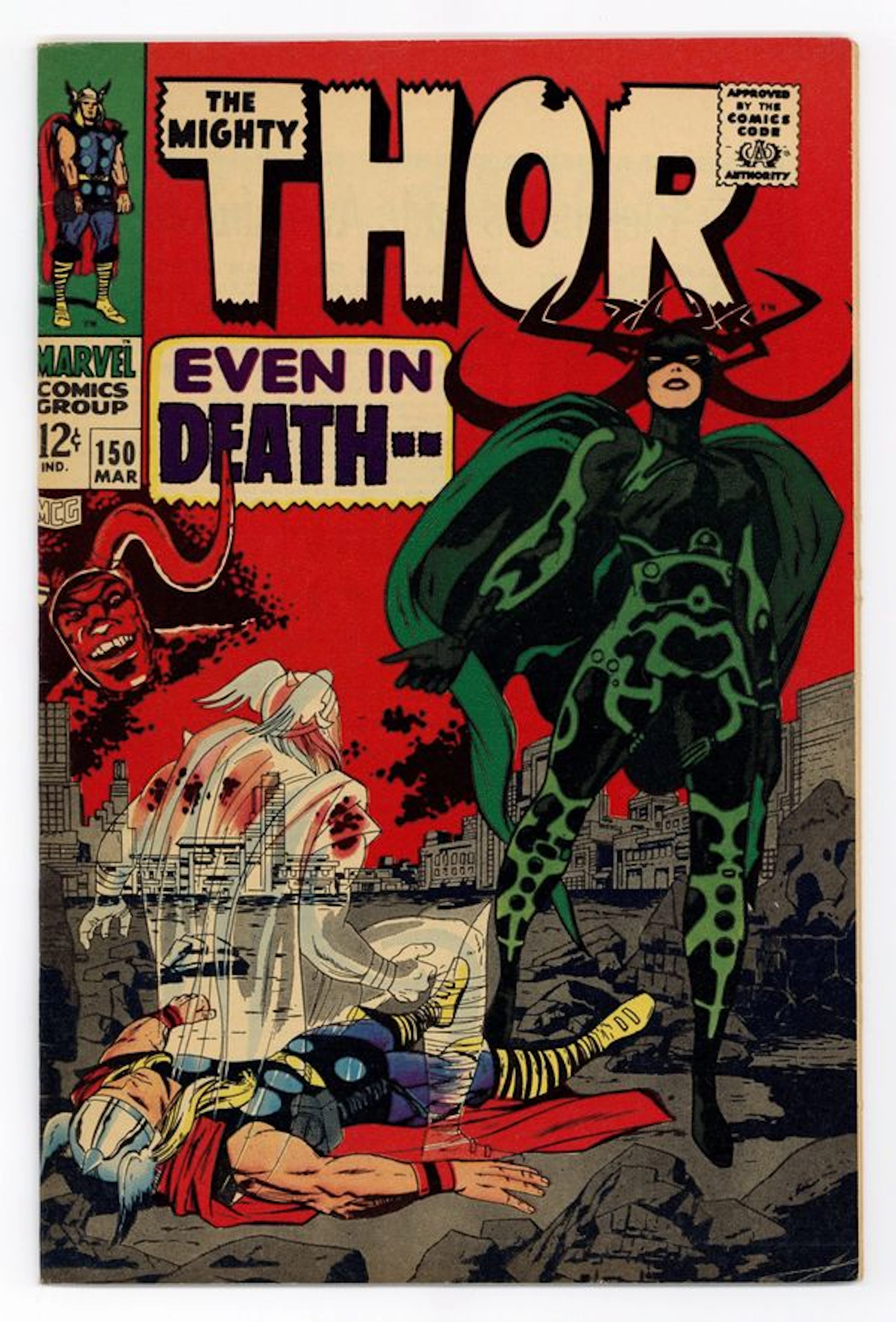 Thor (1962 Marvel 1st Series Journey Into Mystery) 150 FN+ 6.5