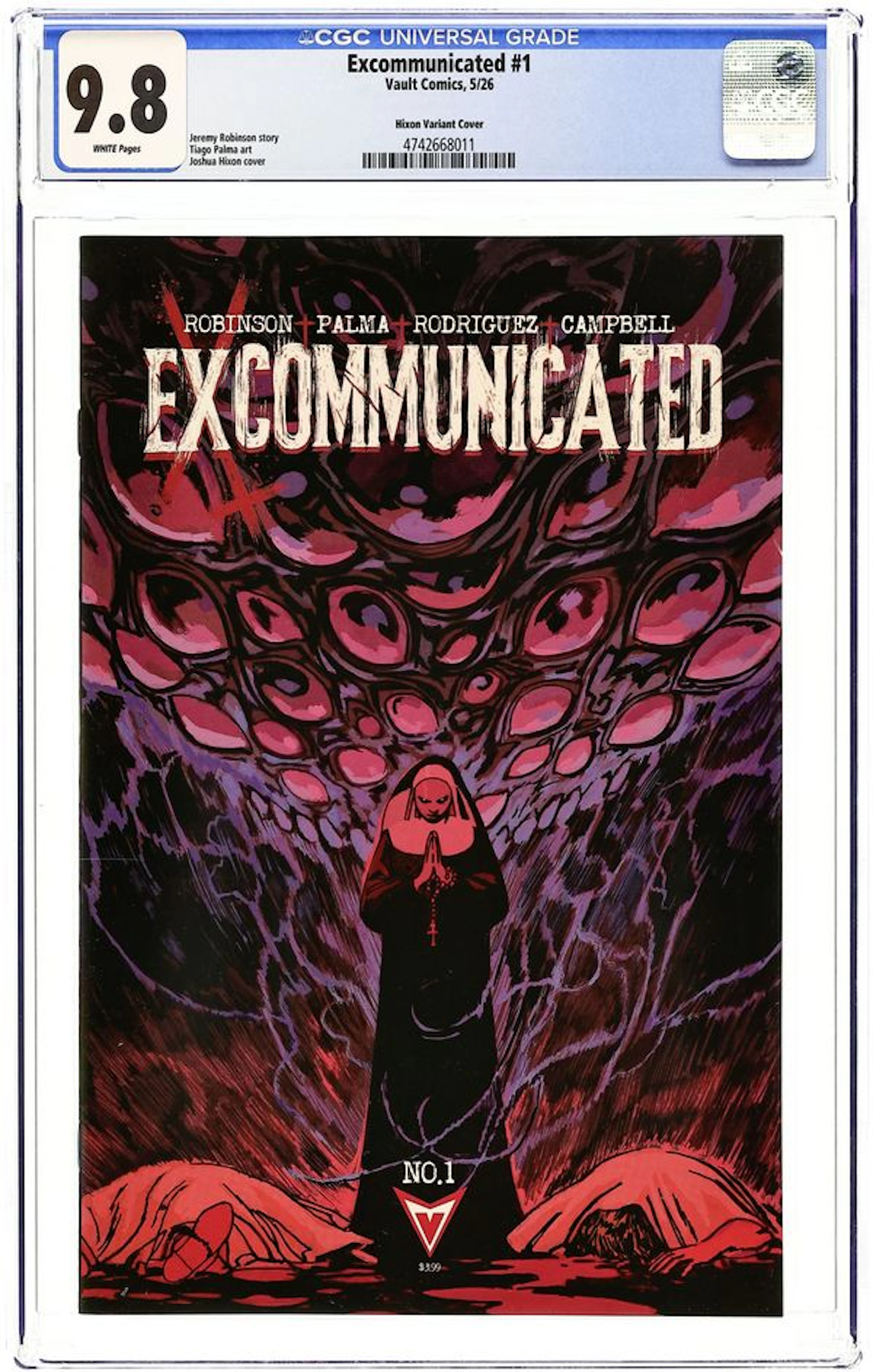 Excommunicated (2026 Vault) 1C CGC 9.8