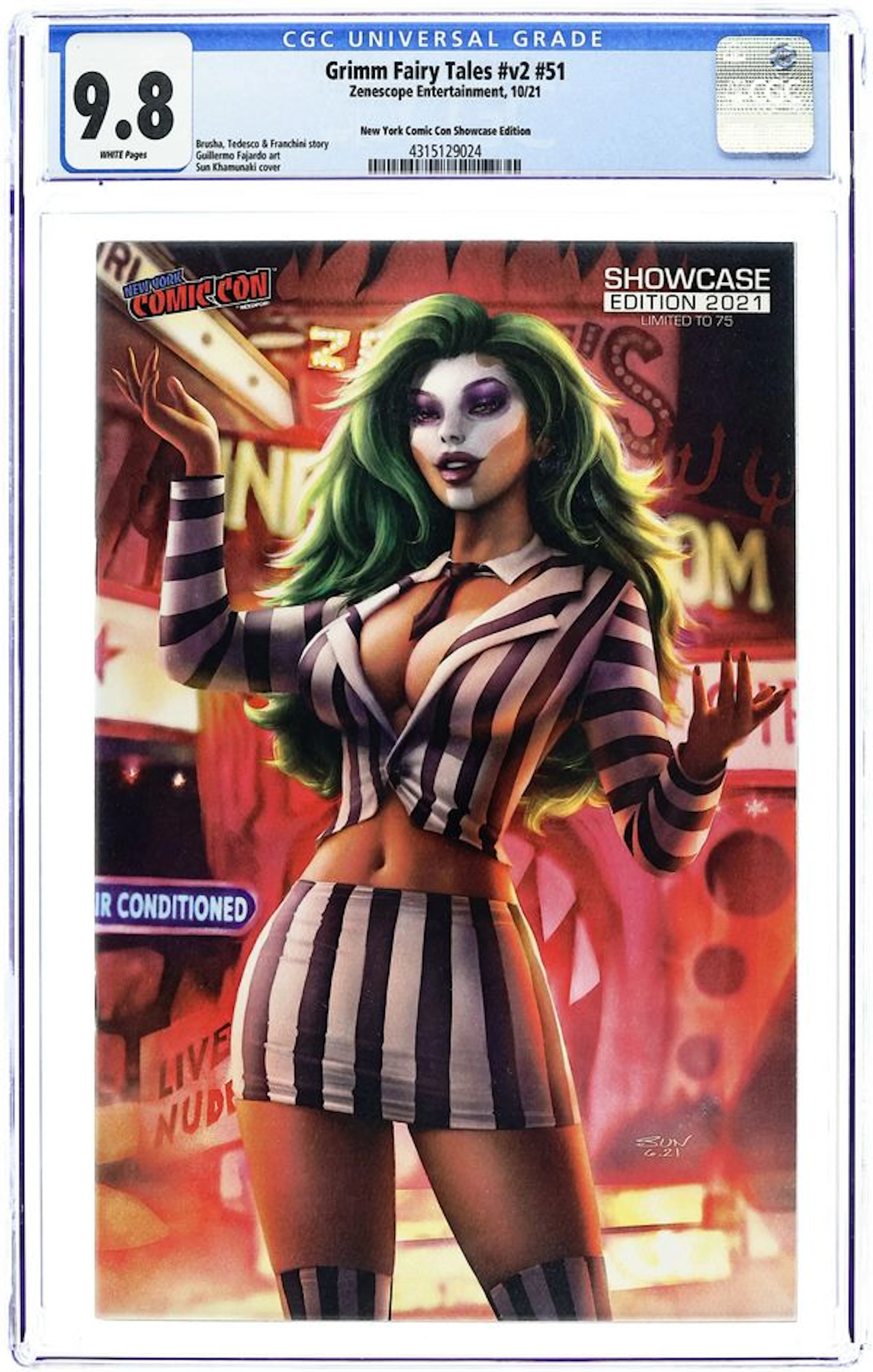 Grimm Fairy Tales (2016 2nd Series) 51SHOWCASE.A CGC 9.8