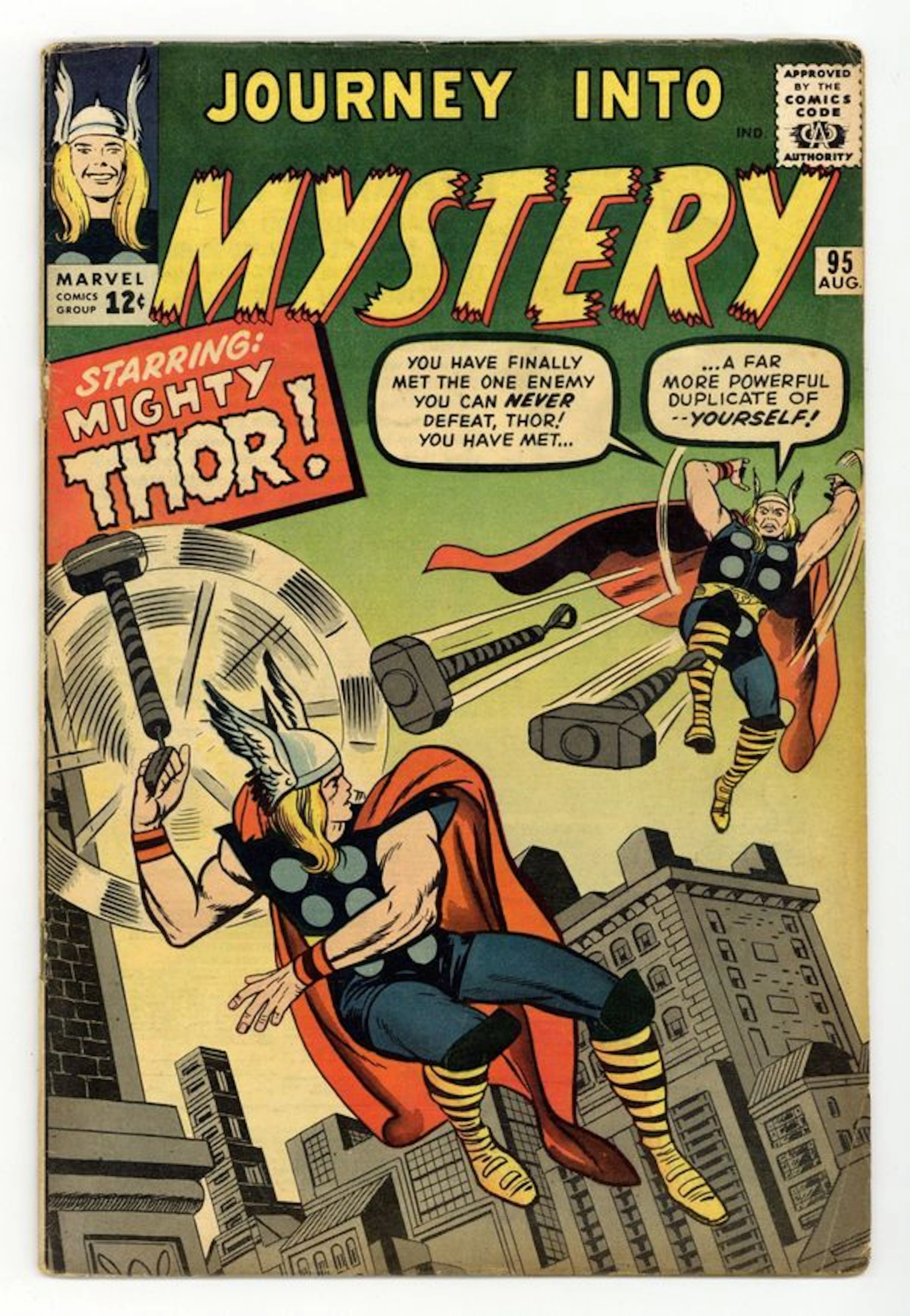 Thor (1962 Marvel 1st Series Journey Into Mystery) 95 GD/VG 3.0