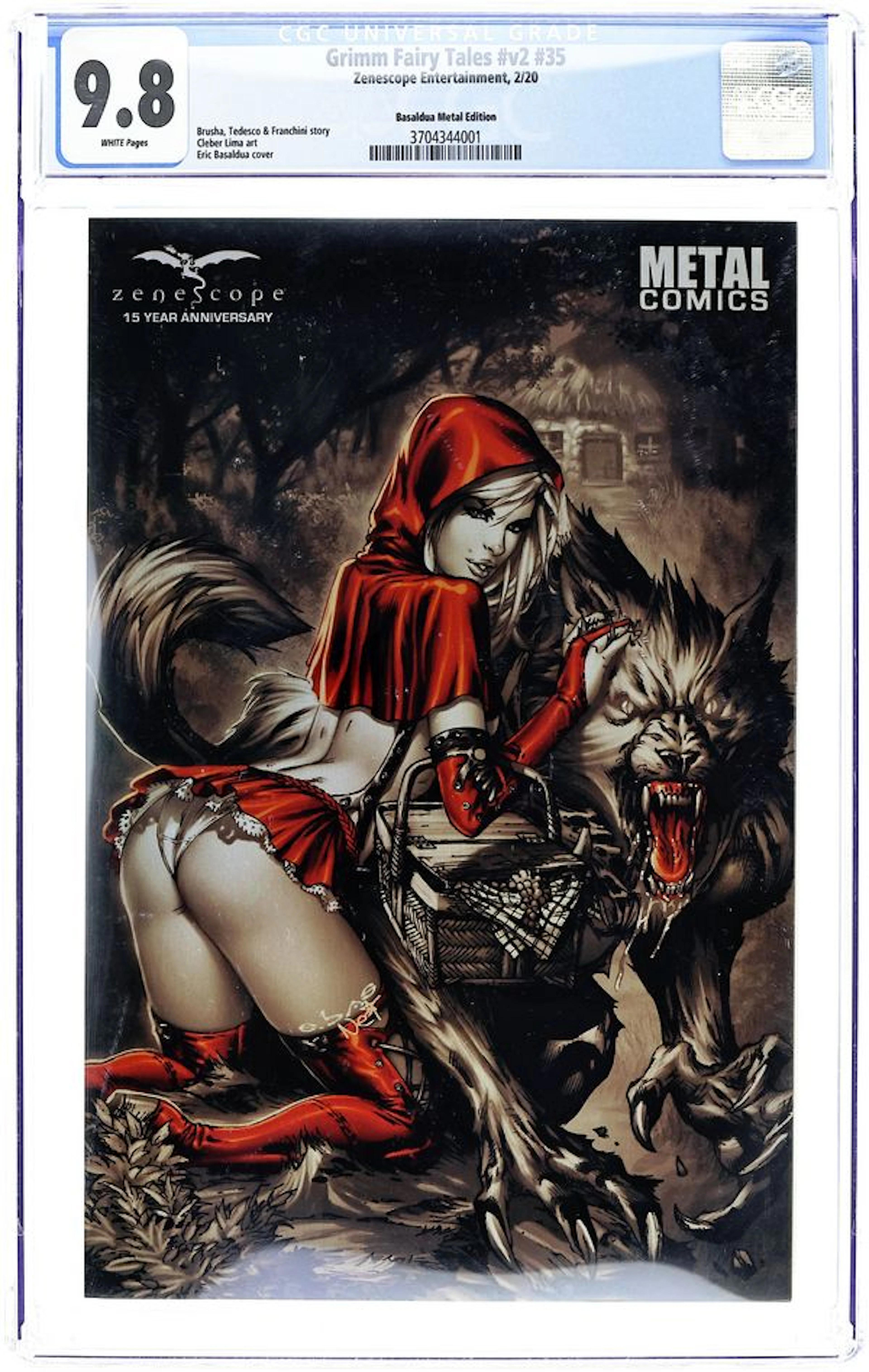 Grimm Fairy Tales (2016 2nd Series) 35METAL CGC 9.8