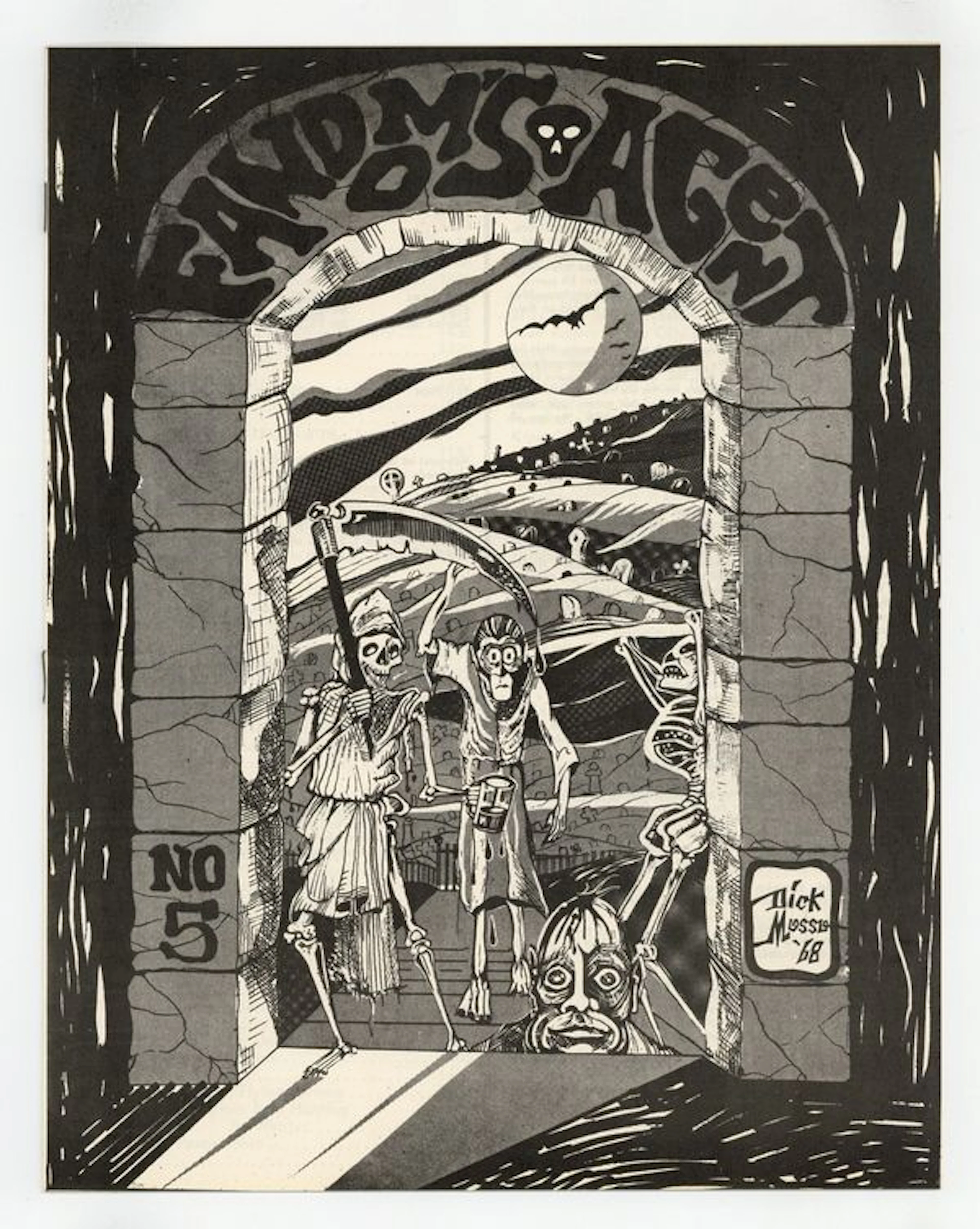 Fandom's Agent (1968) Fanzine 5 NM- 9.2