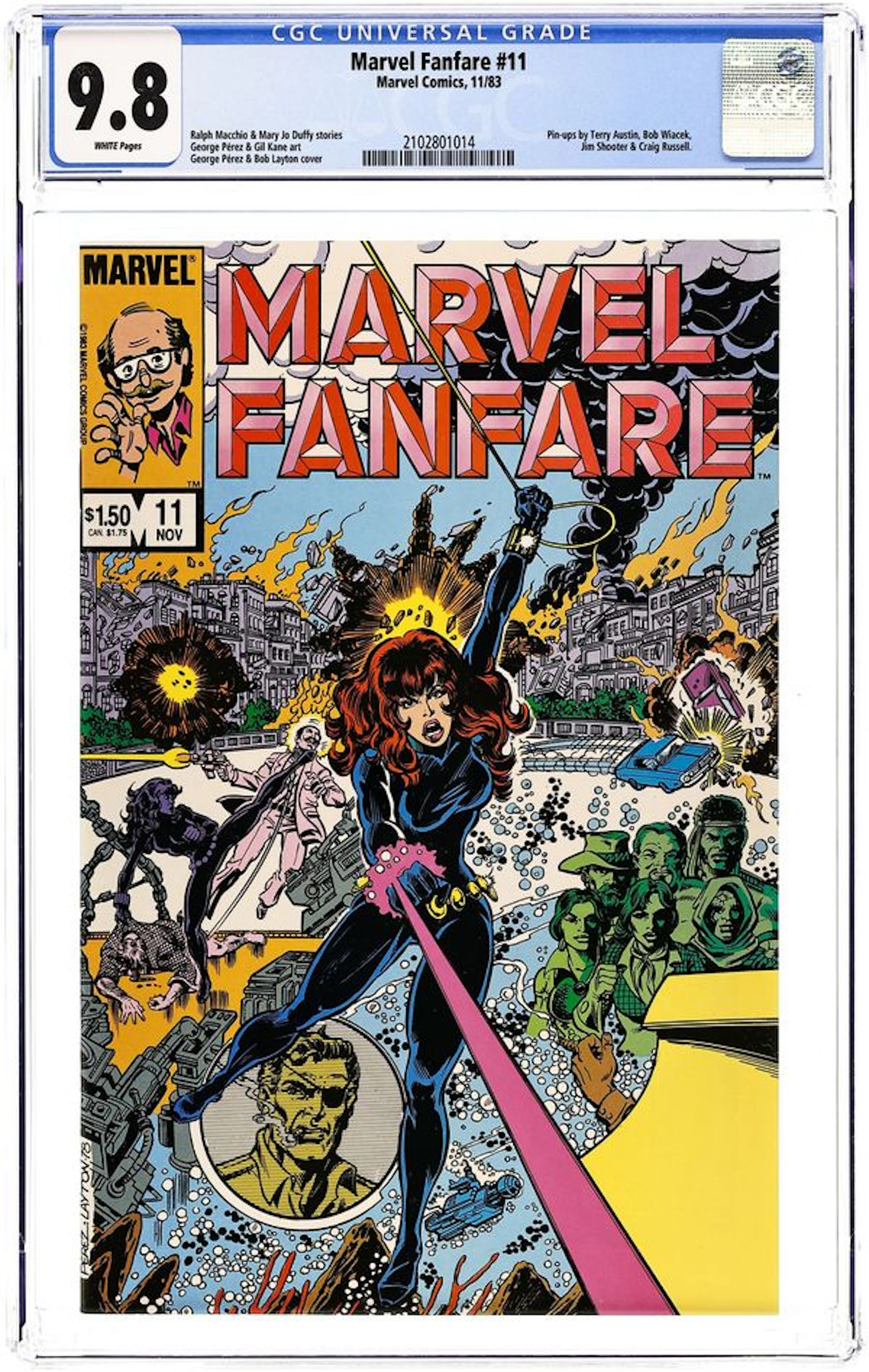 Marvel Fanfare (1982 1st Series) 11 CGC 9.8