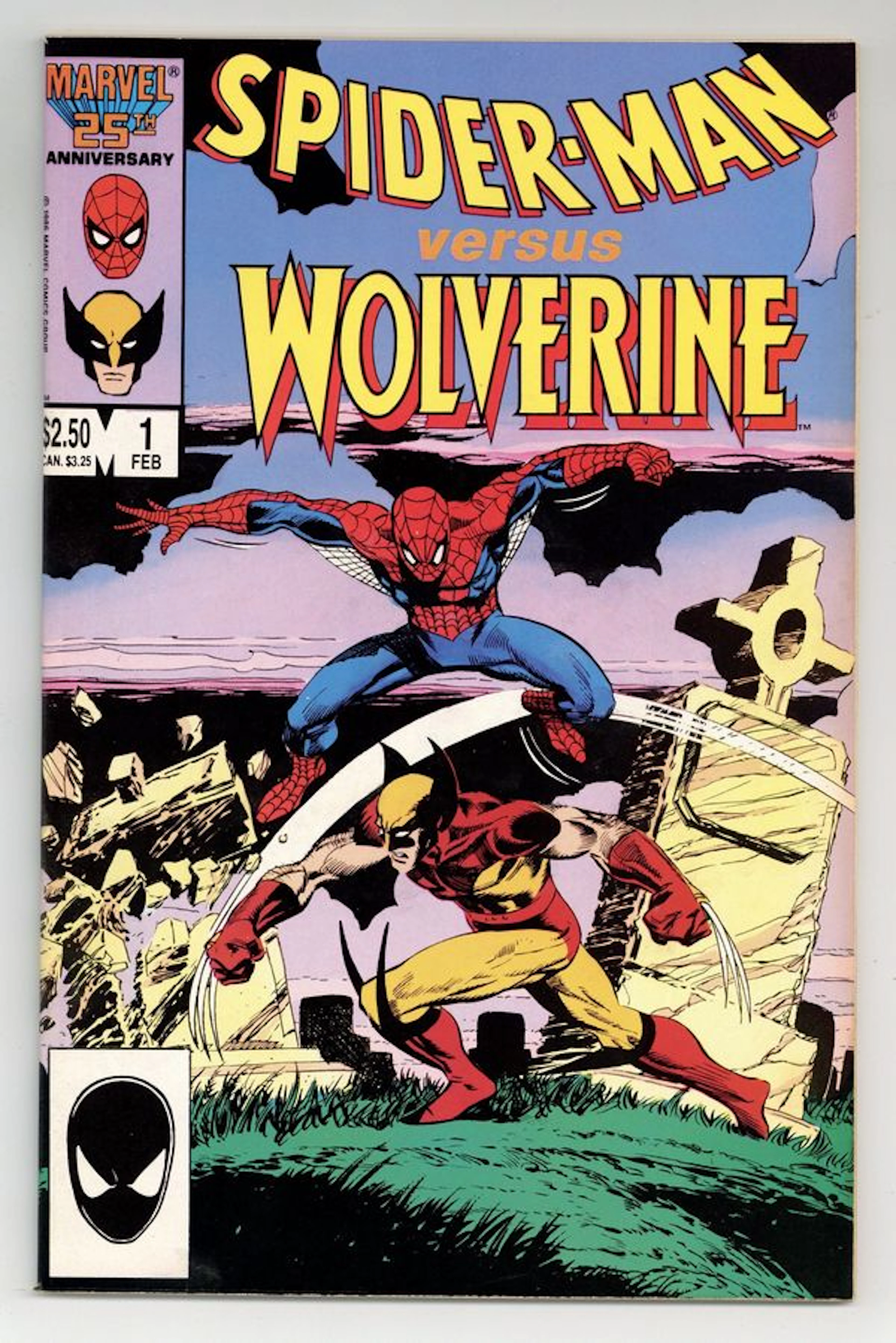 Spider-Man vs. Wolverine (1987 Marvel) 1st Edition 1D VG/FN 5.0