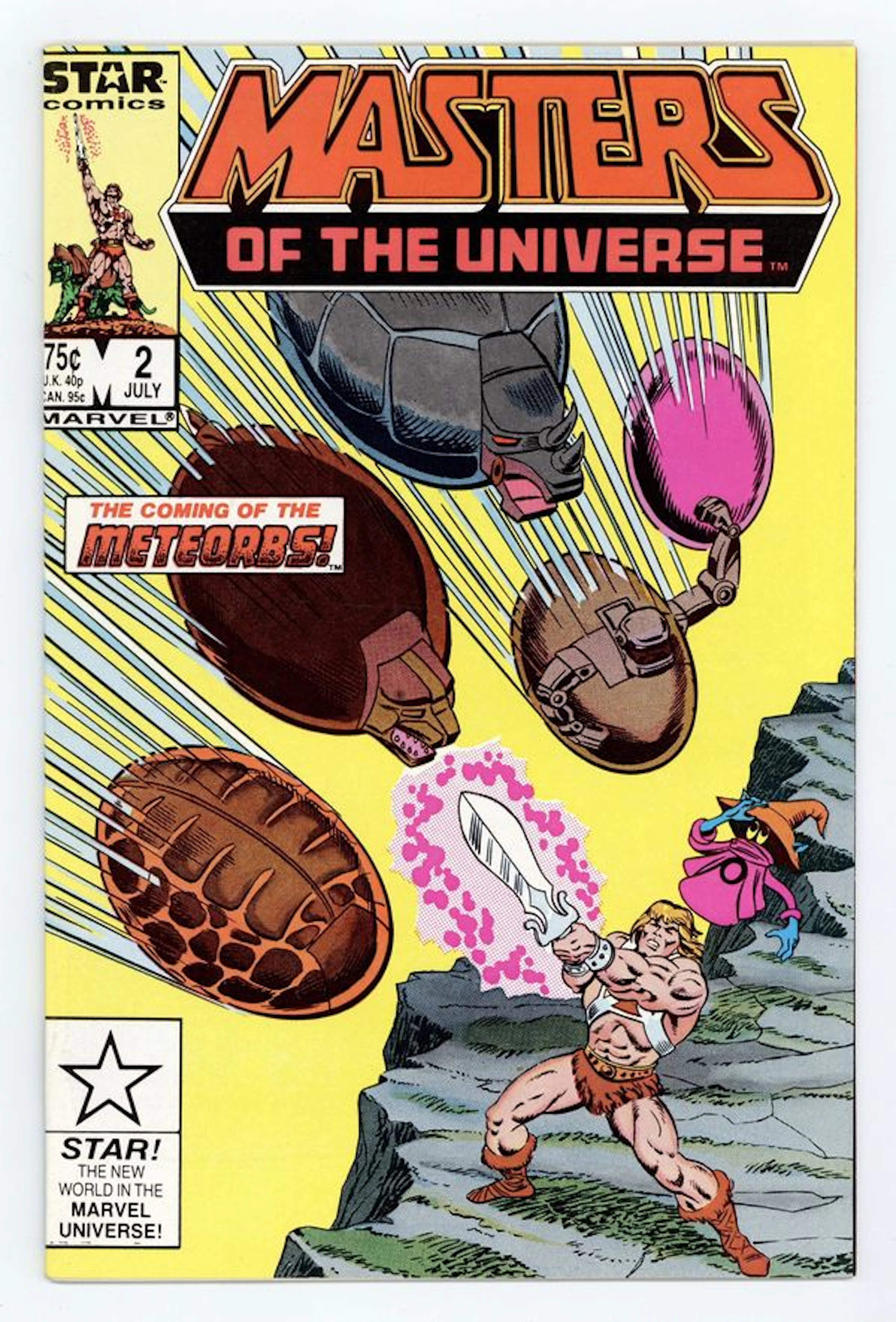 Masters of the Universe (1986 Marvel/Star Comics) 2 VF 8.0