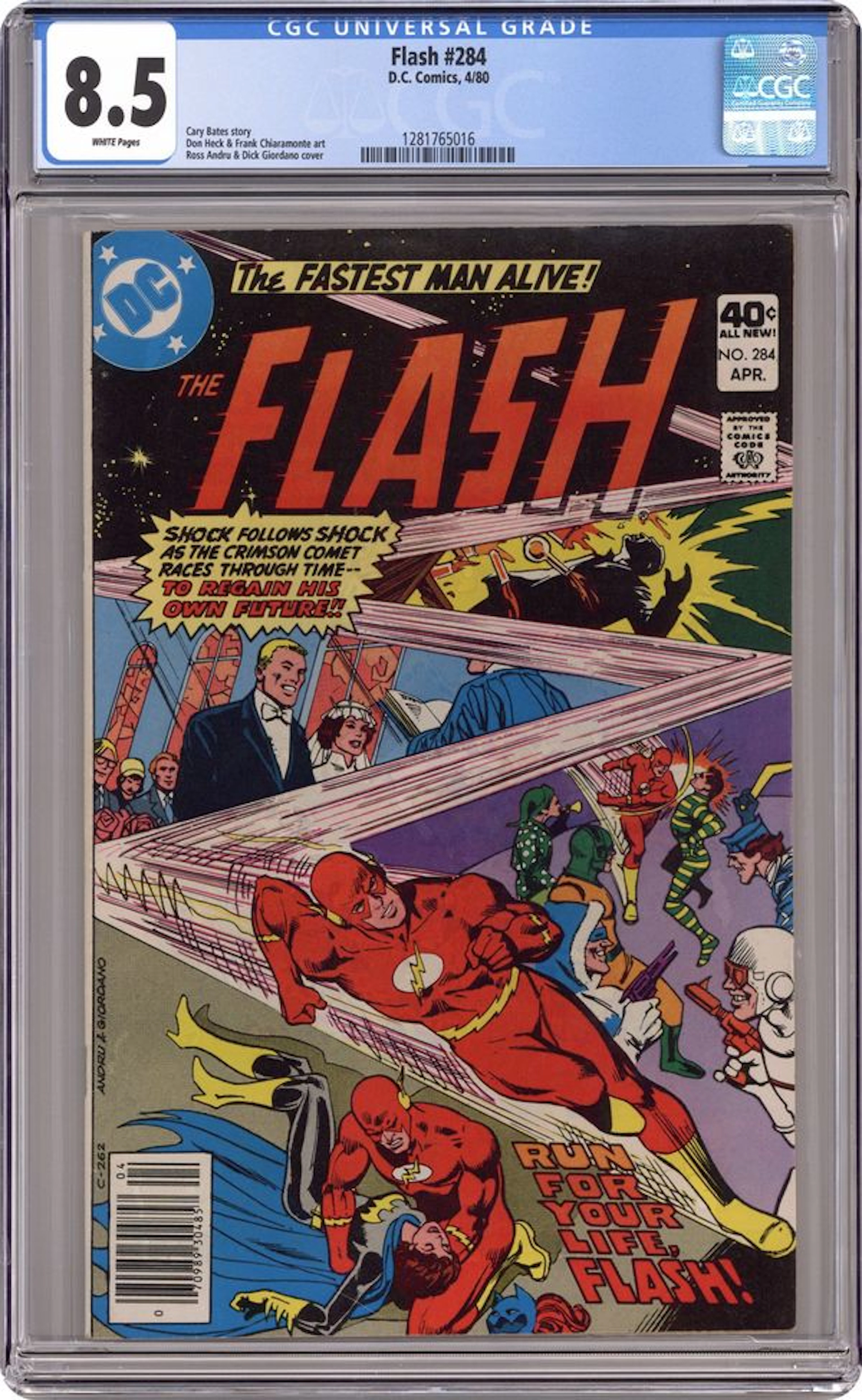 Flash (1959 1st Series DC) 284 CGC 8.5
