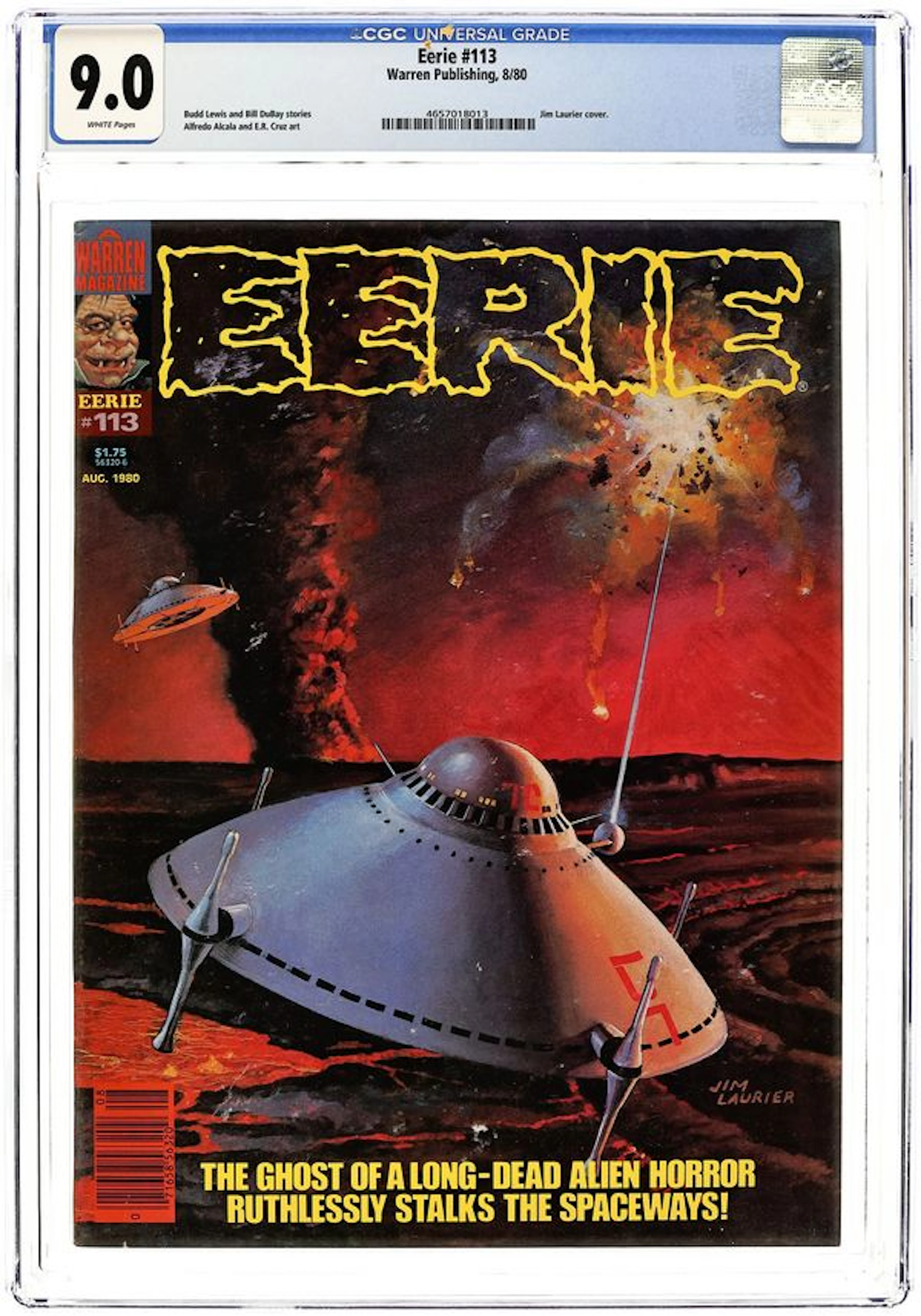 Eerie (1966 Warren Magazine) 113 CGC 9.0