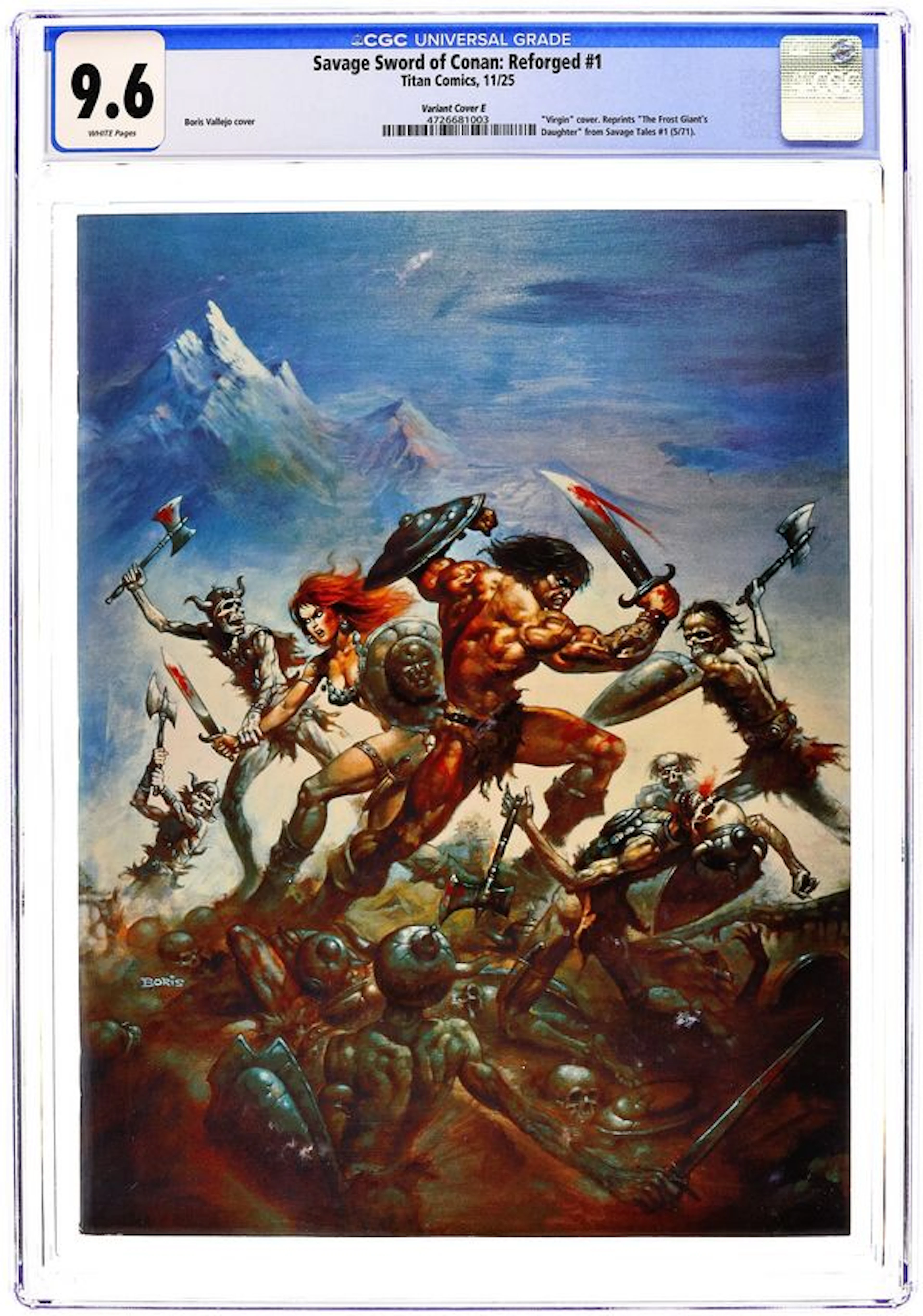 Savage Sword of Conan Reforged (2025 Titan) 1E CGC 9.6
