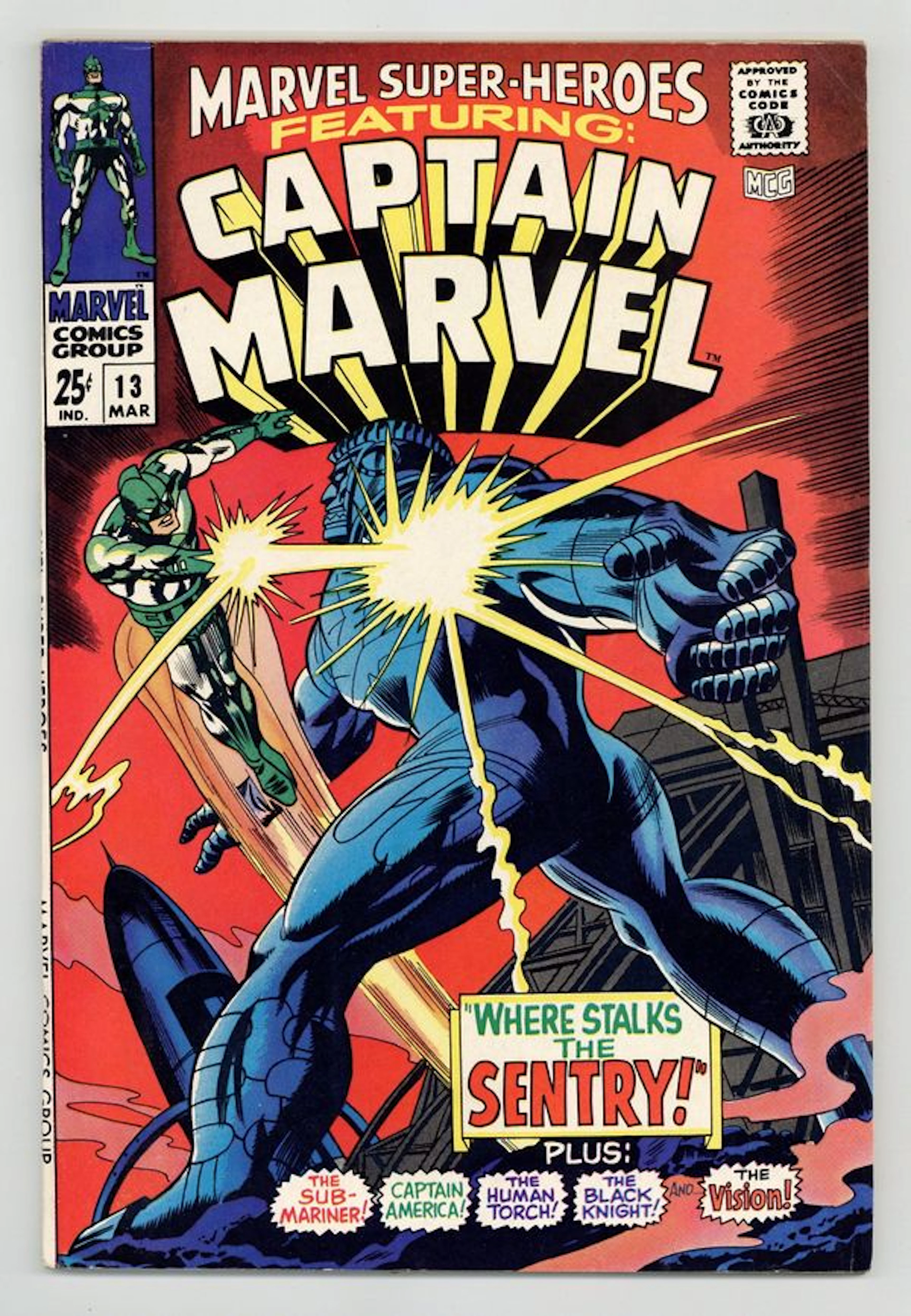 Marvel Super Heroes (1967 1st Series) 13 VG+ 4.5