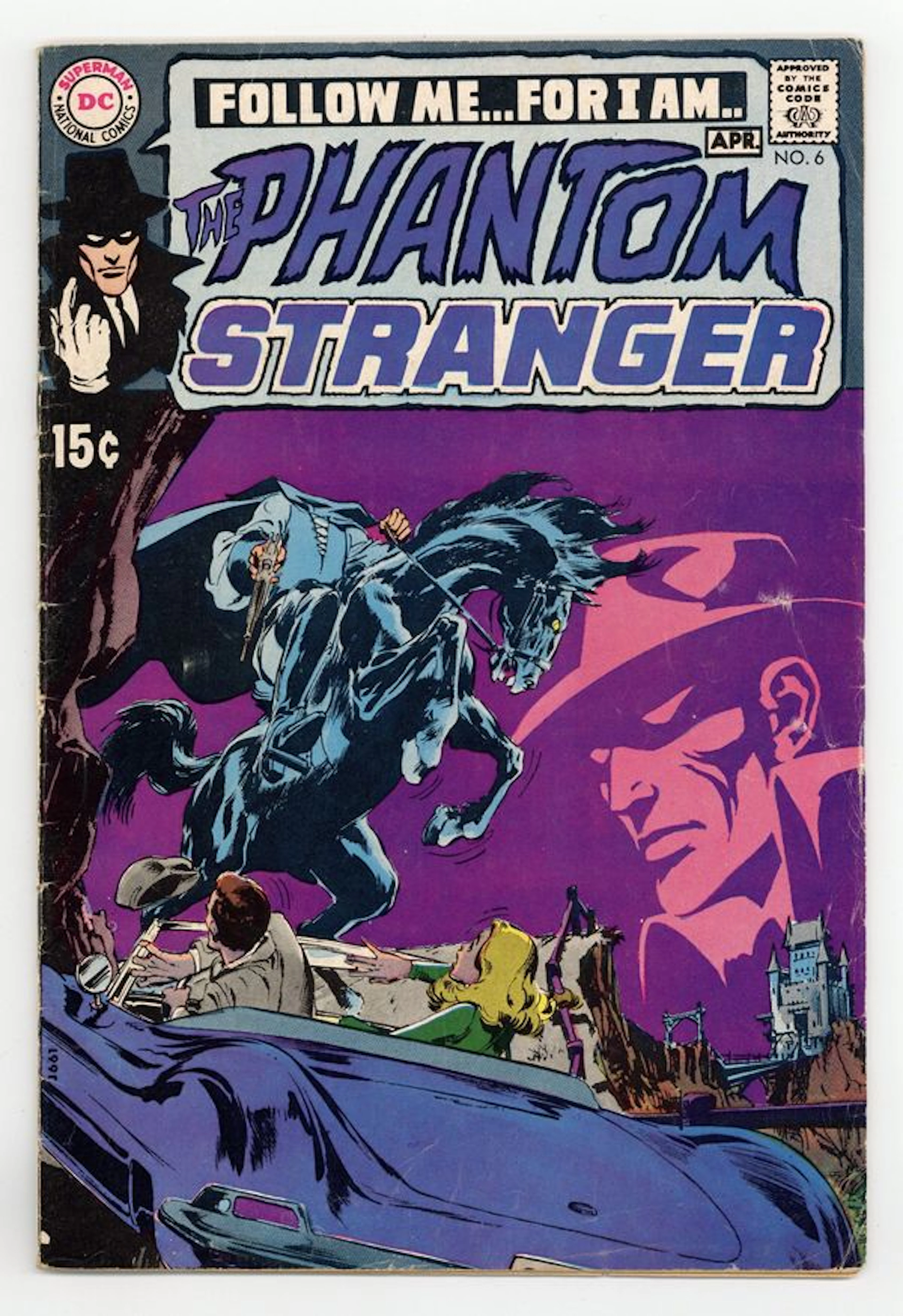 Phantom Stranger (1969 2nd Series) 6 VG- 3.5