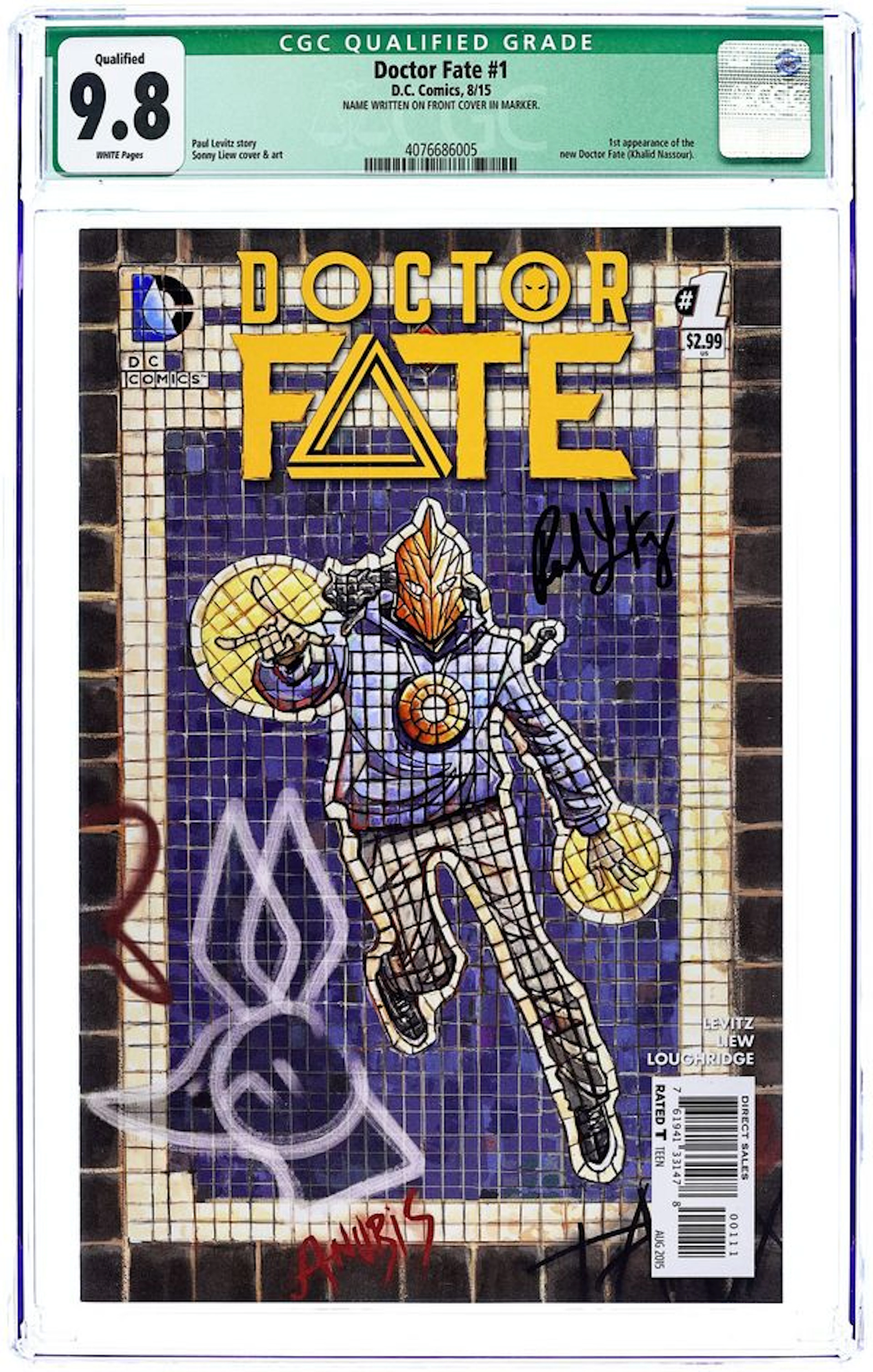 Doctor Fate (2015 DC) 1A CGC 9.8 Qualified