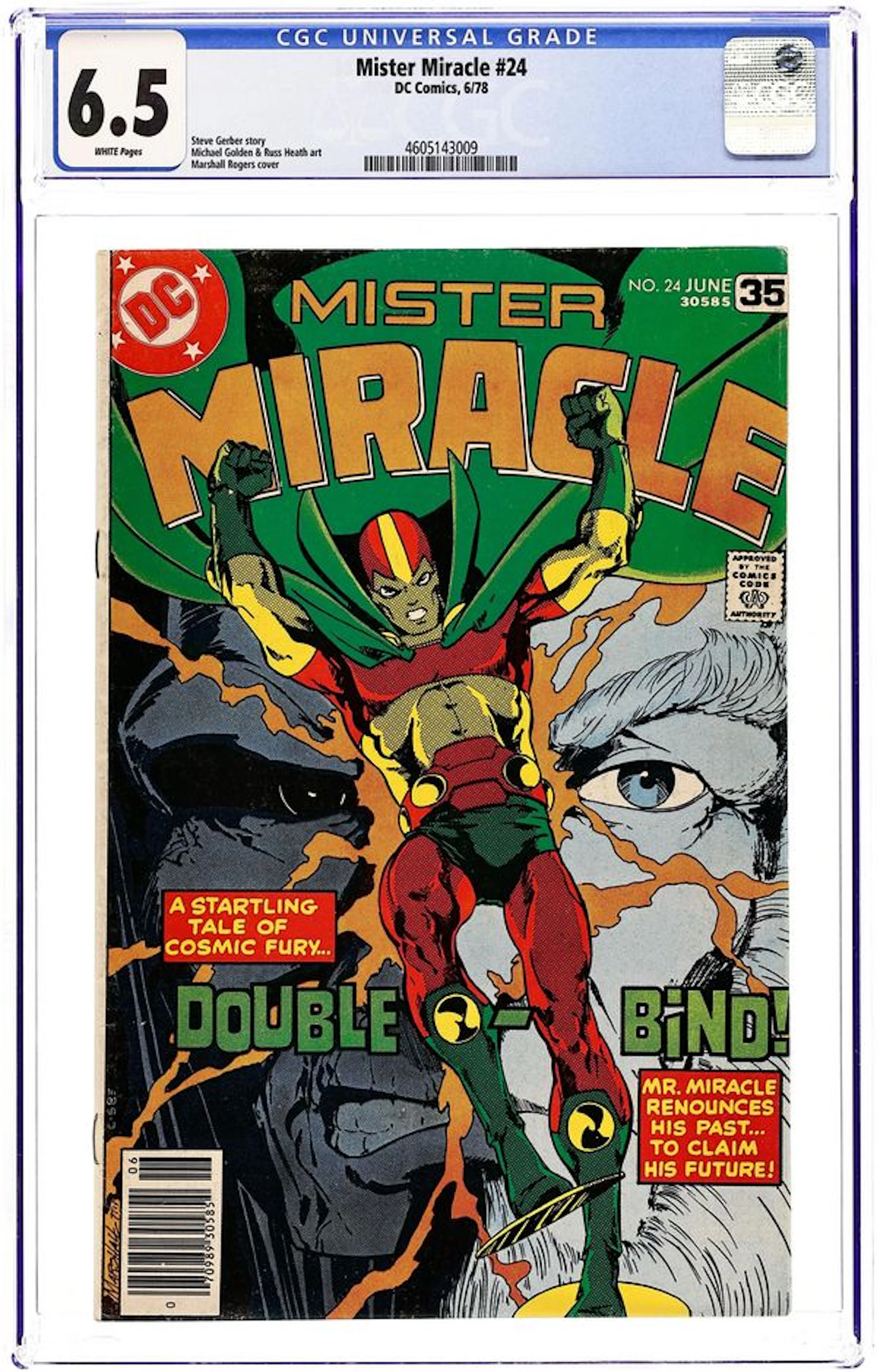 Mister Miracle (1971 1st Series) 24 CGC 6.5
