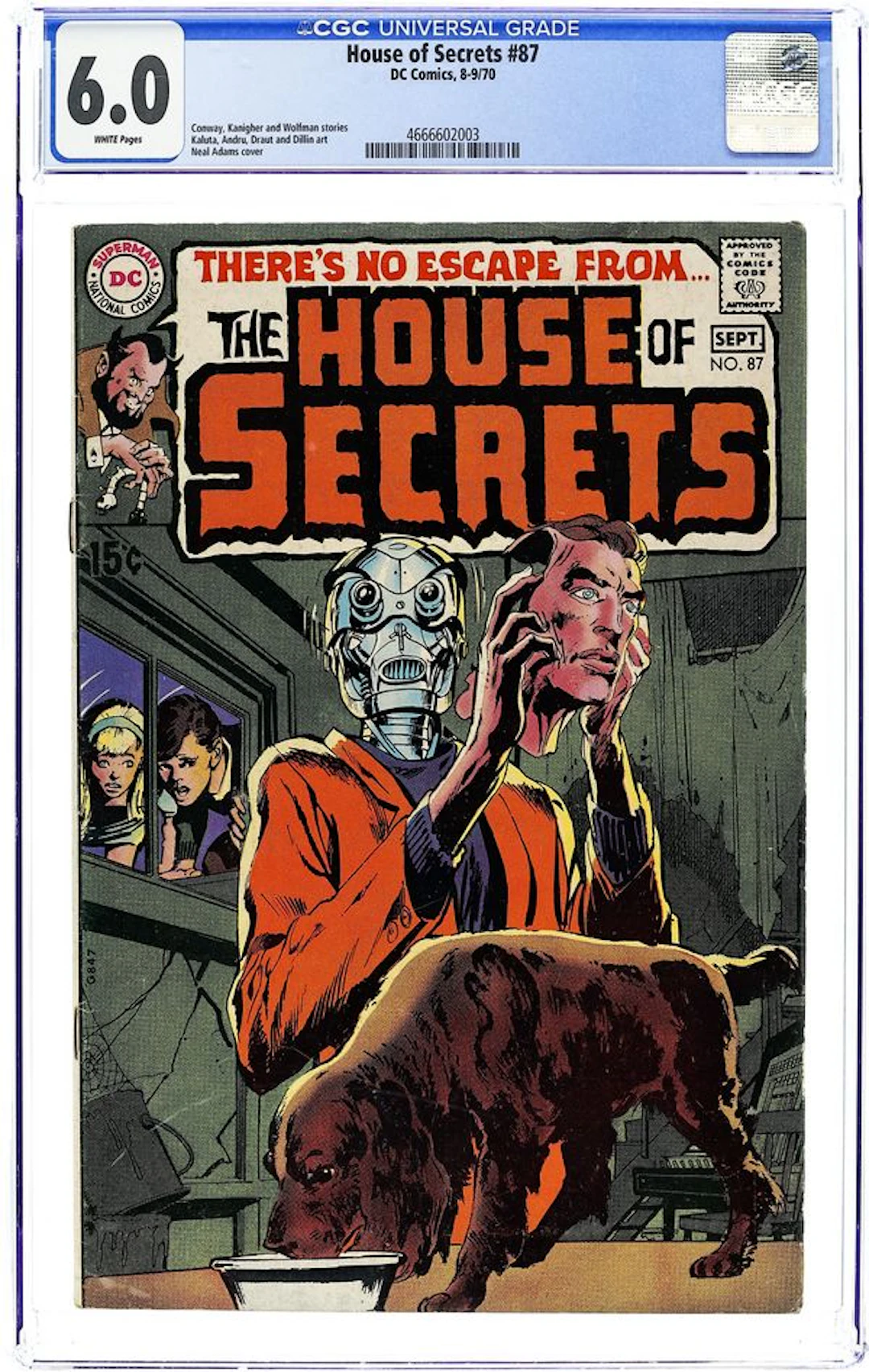 House of Secrets (1956 1st Series) 87 CGC 6.0