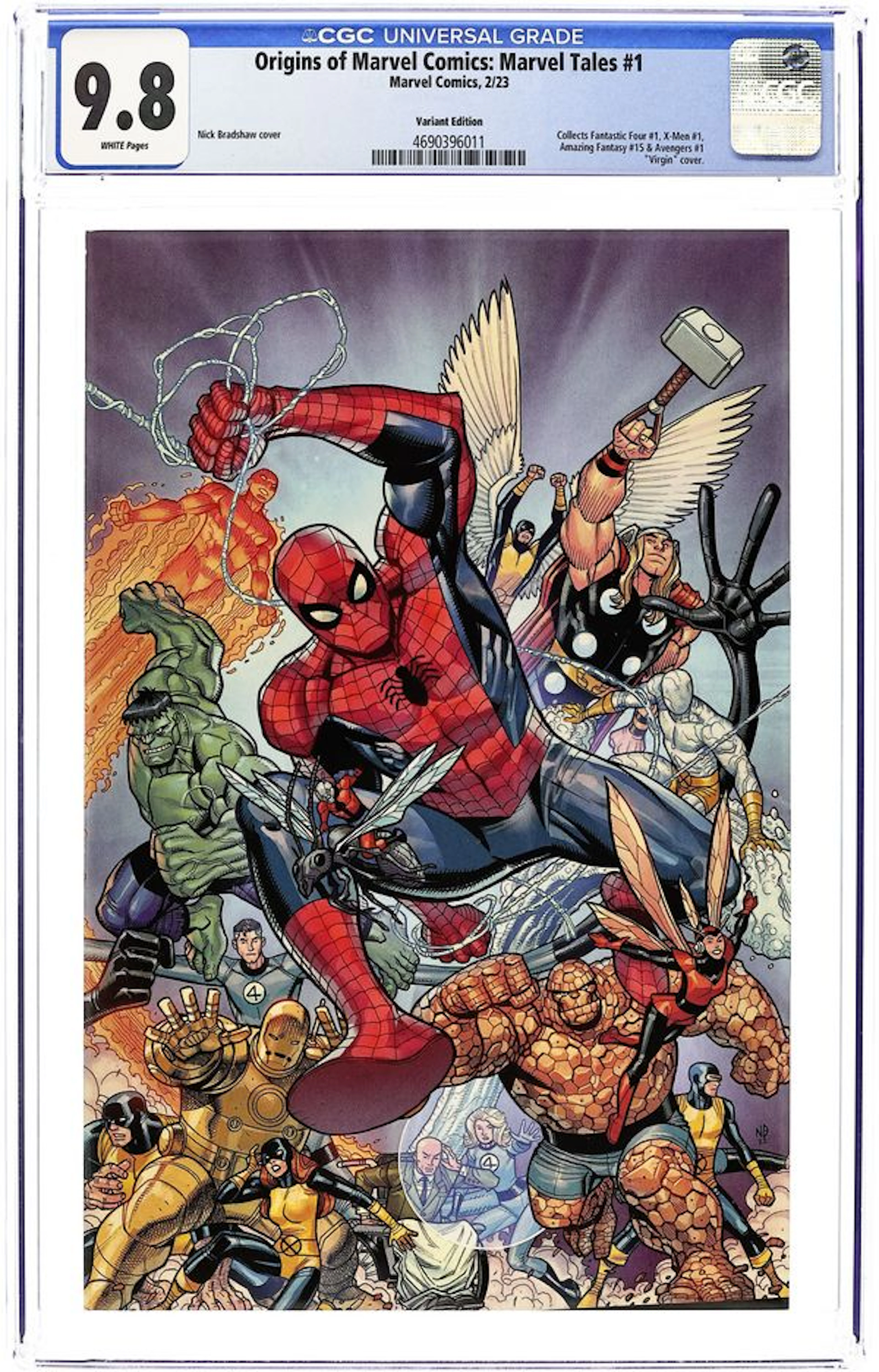 Origins of Marvel Comics: Marvel Tales (2022 Marvel) 1B CGC 9.8