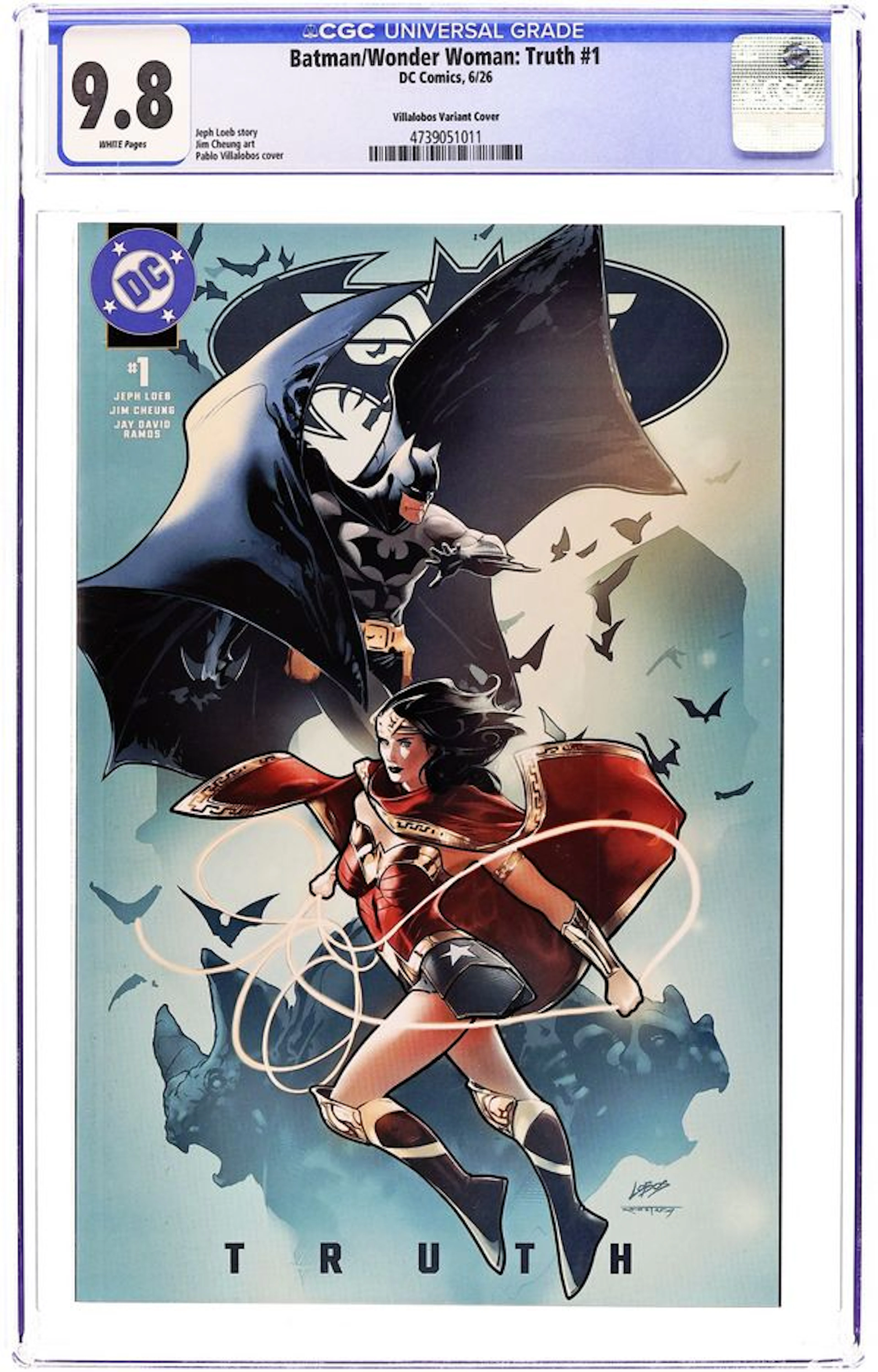 Batman Wonder Woman Truth (2026 DC) 1D CGC 9.8
