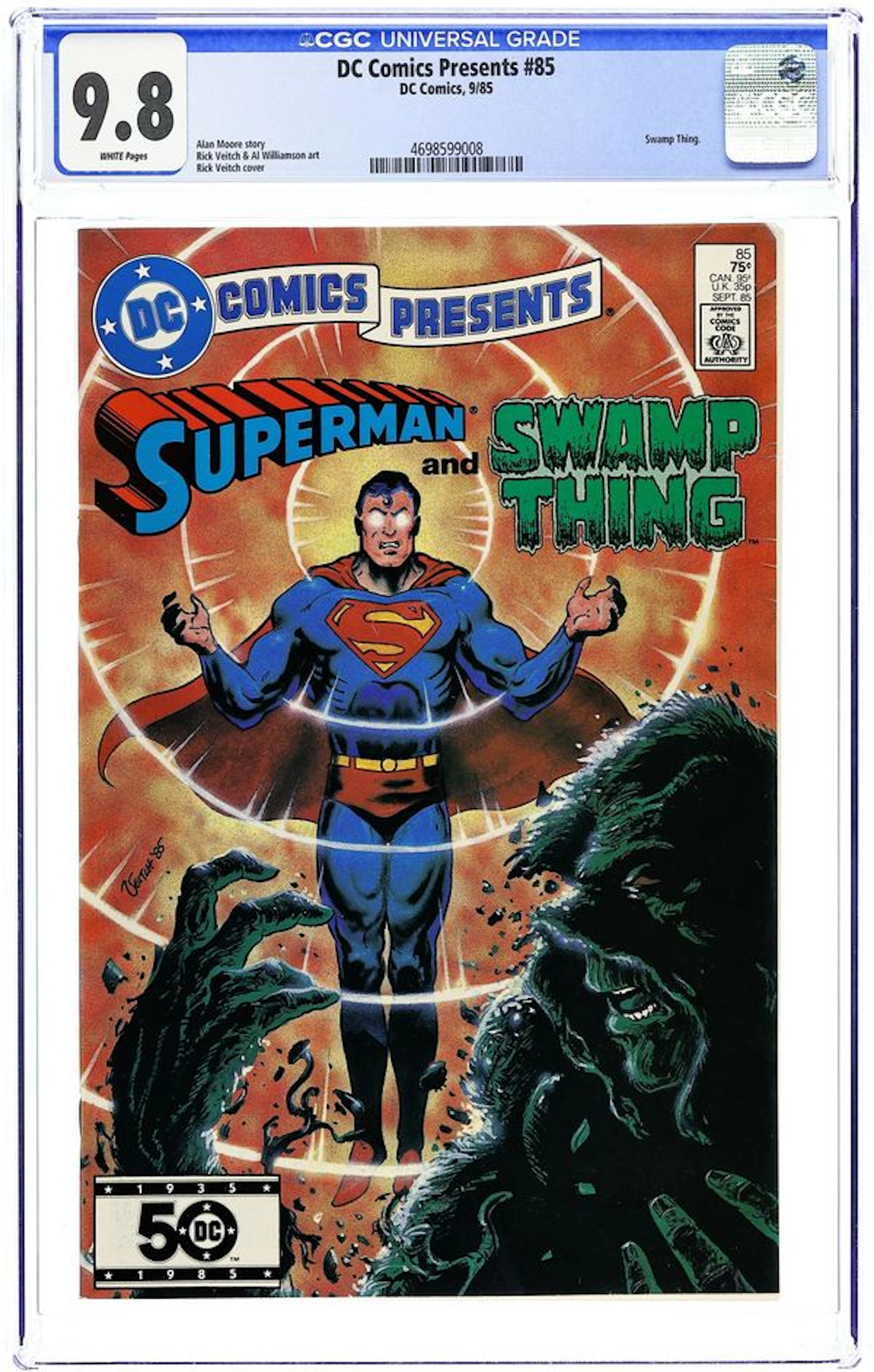 DC Comics Presents (1978 DC) 85 CGC 9.8