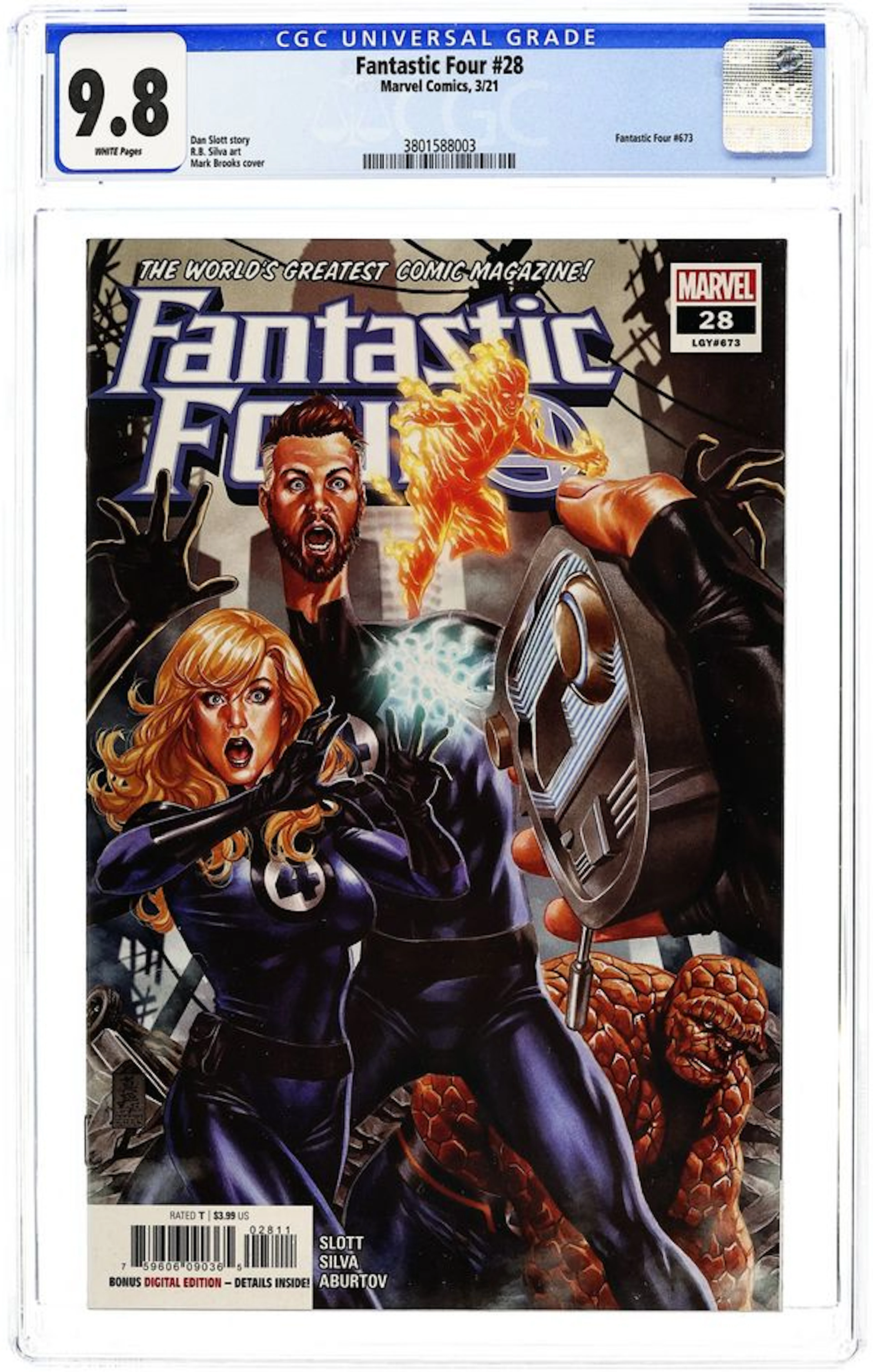 Fantastic Four (2018 6th Series) 28A CGC 9.8