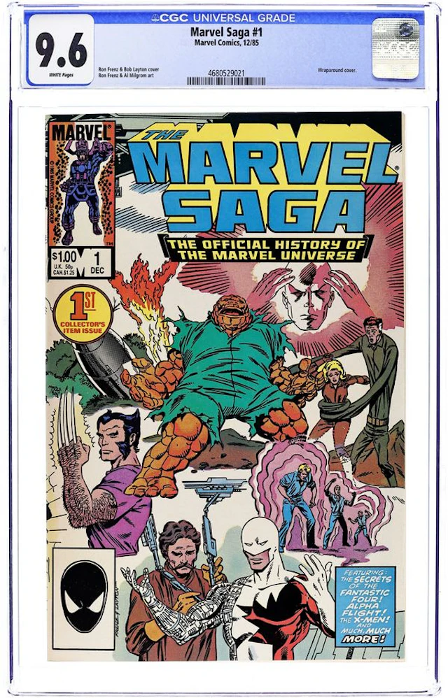Marvel Saga (1985) 1 CGC 9.6