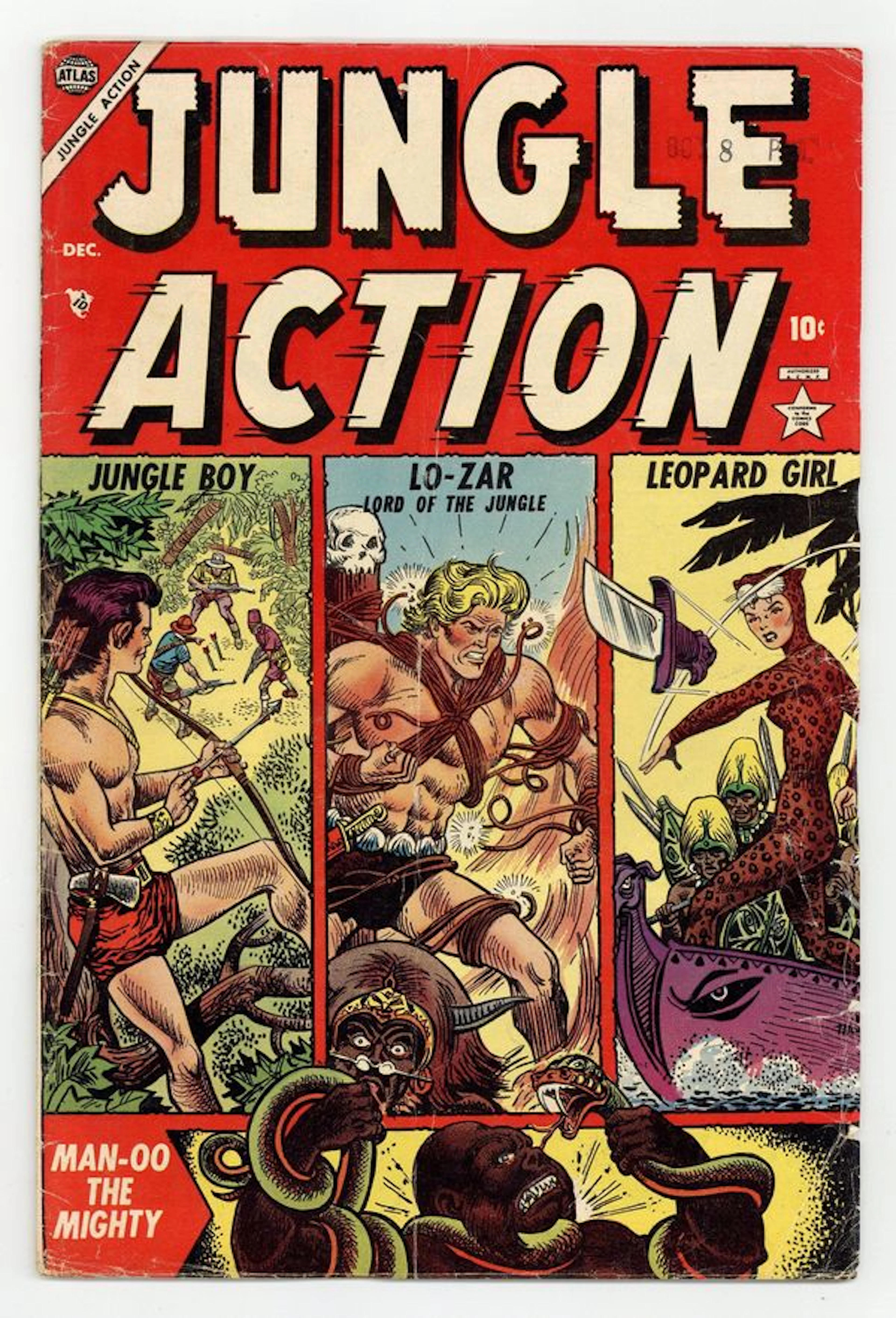 Jungle Action (1954 Atlas) 2 GD/VG 3.0