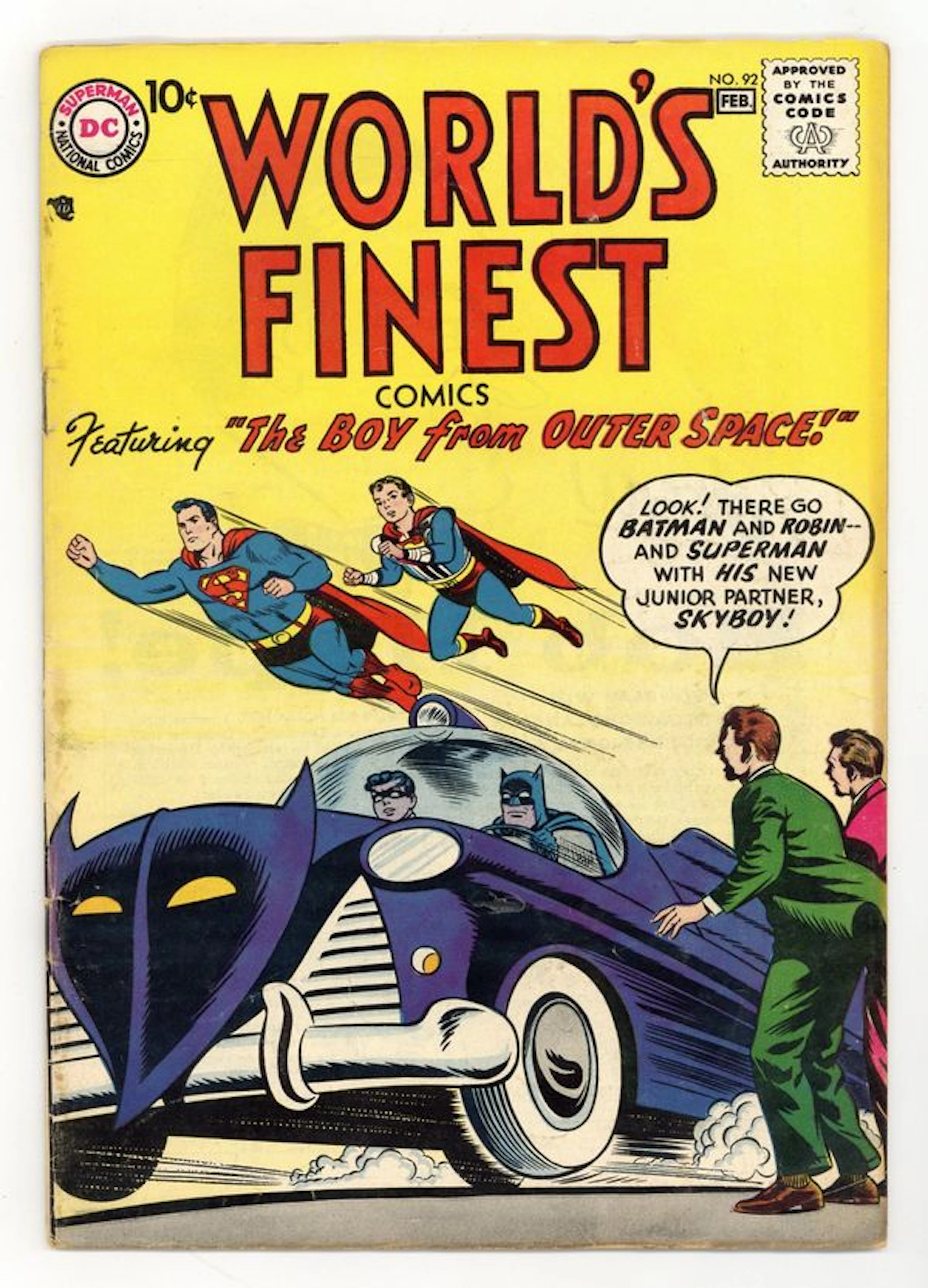 World's Finest Comics (1941) 92 GD+ 2.5