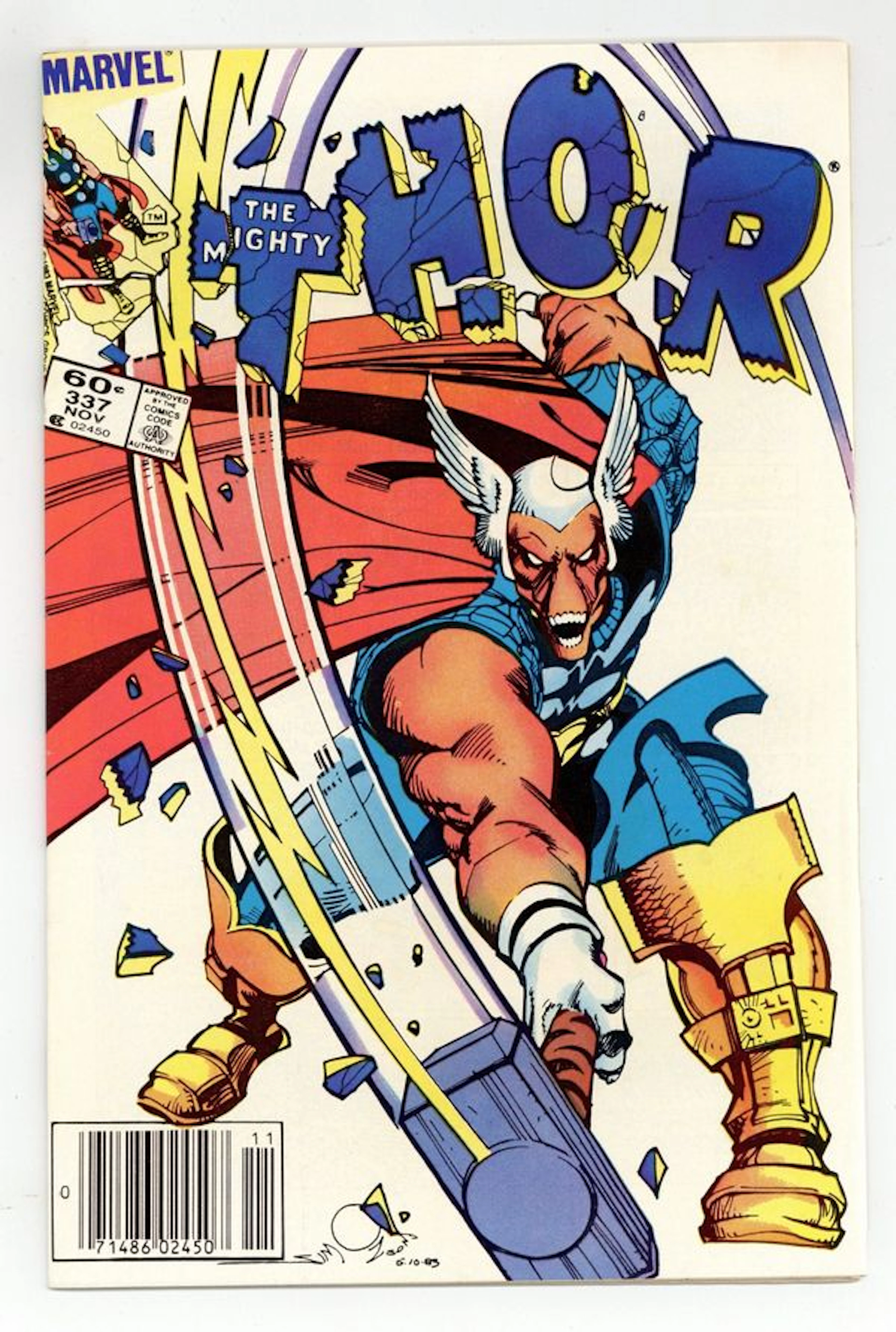 Thor (1962 Marvel 1st Series Journey Into Mystery) 337N VF- 7.5