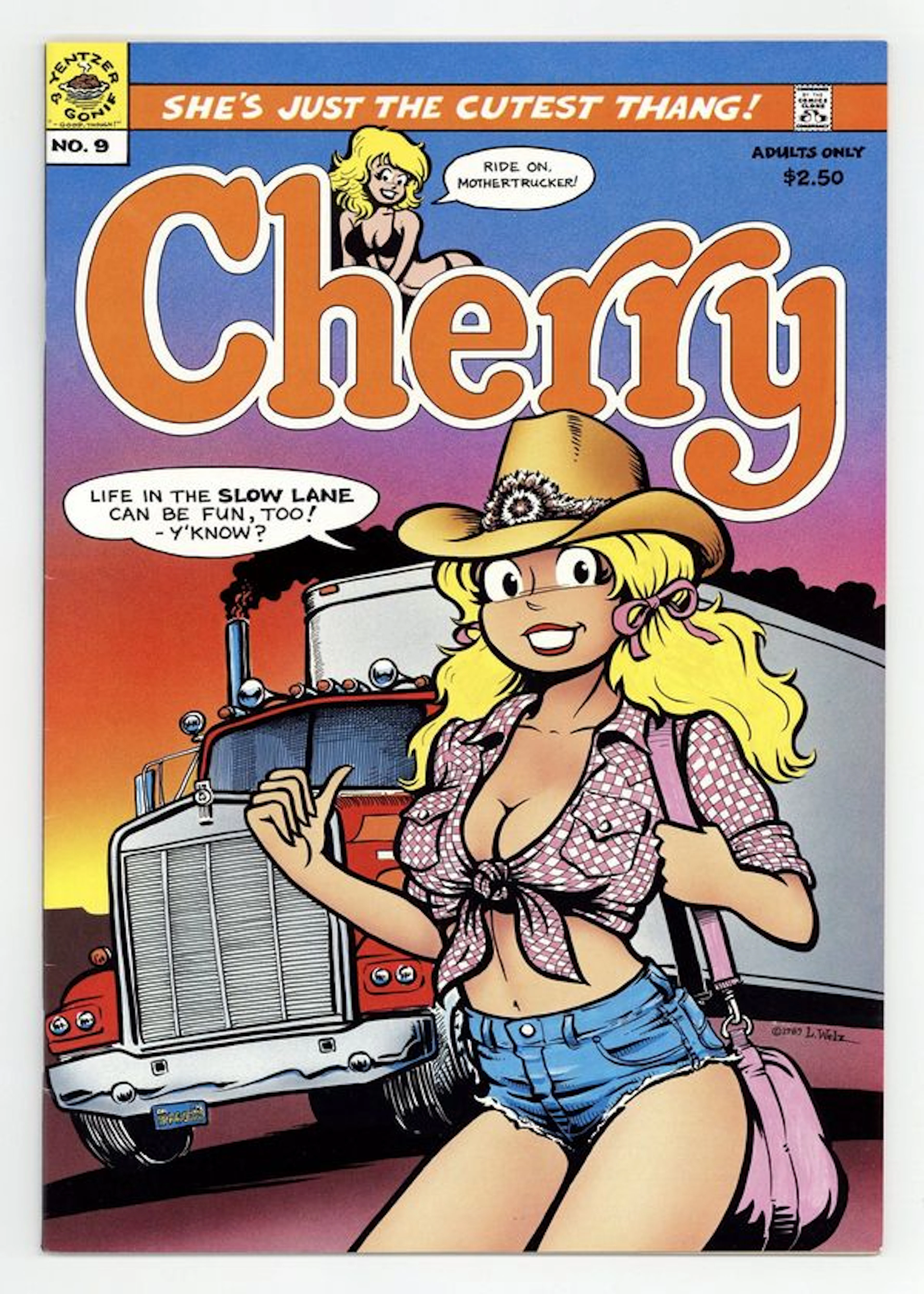 Cherry Poptart (1982 Last Gasp/Kitchen Sink) #9, 1st Printing VF- 7.5