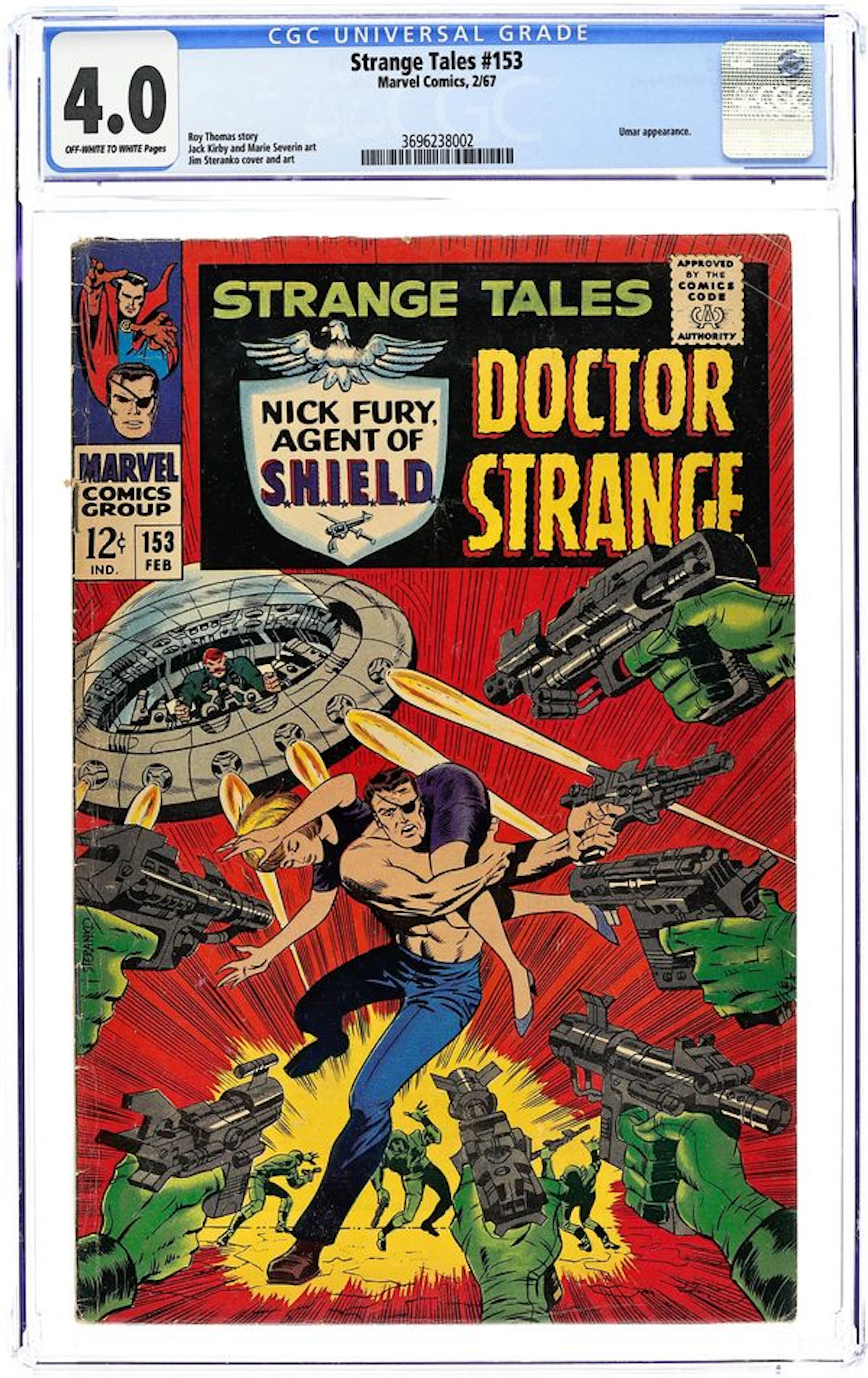 Strange Tales (1951 1st Series) 153 CGC 4.0