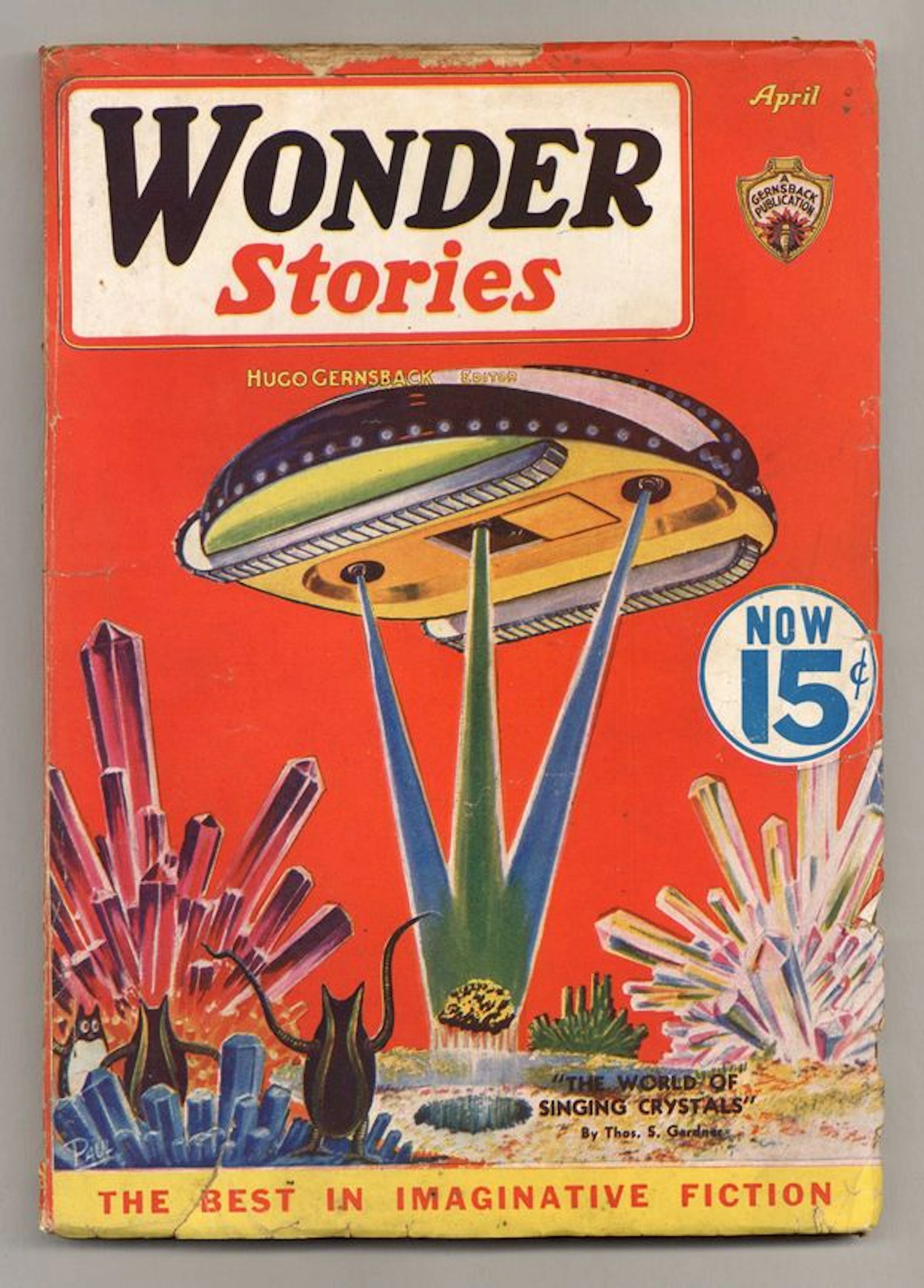 Wonder Stories (1930-1936 Stellar/Continental) Pulp 1st Series Vol.