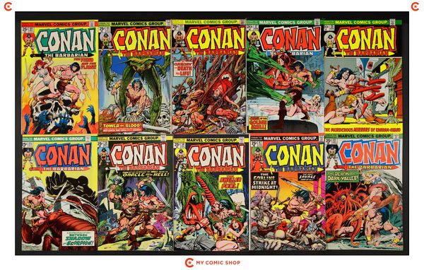 Conan the Barbarian Lot of 10