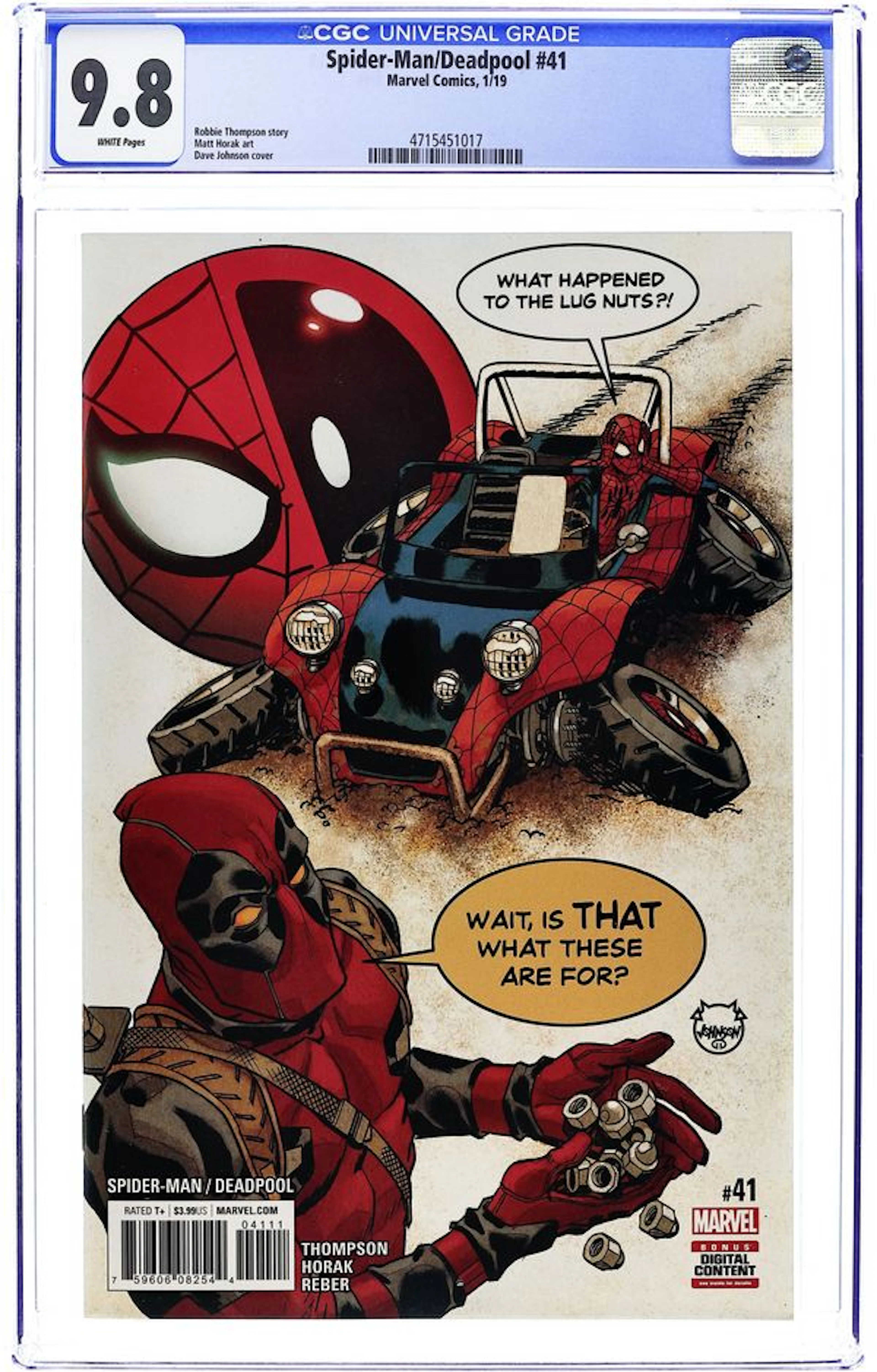 Spider-Man Deadpool (2016) 41 CGC 9.8