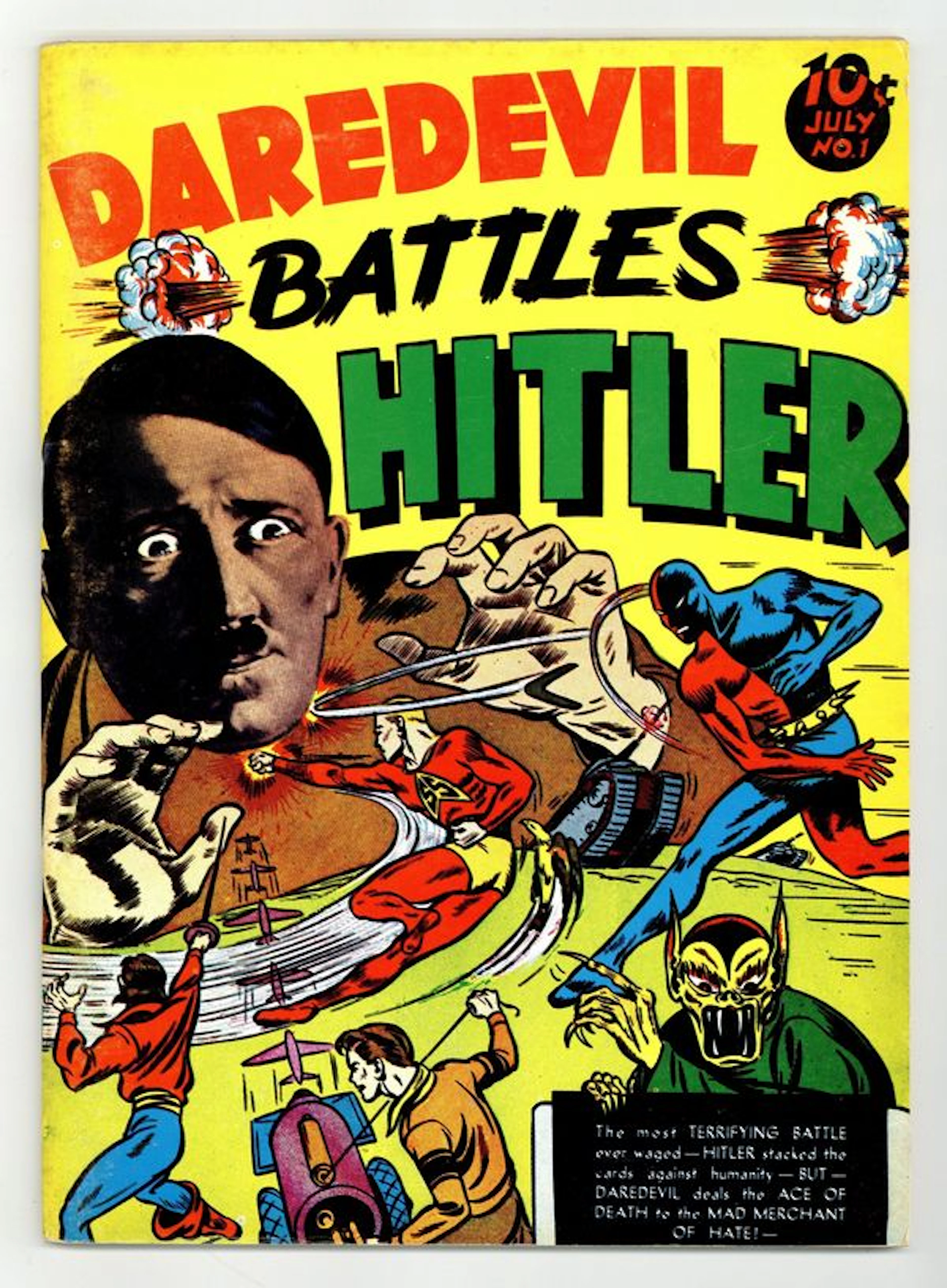 Flashback 01: Daredevil Battles Hitler #1 (1941/1970) 1 FN- 5.5