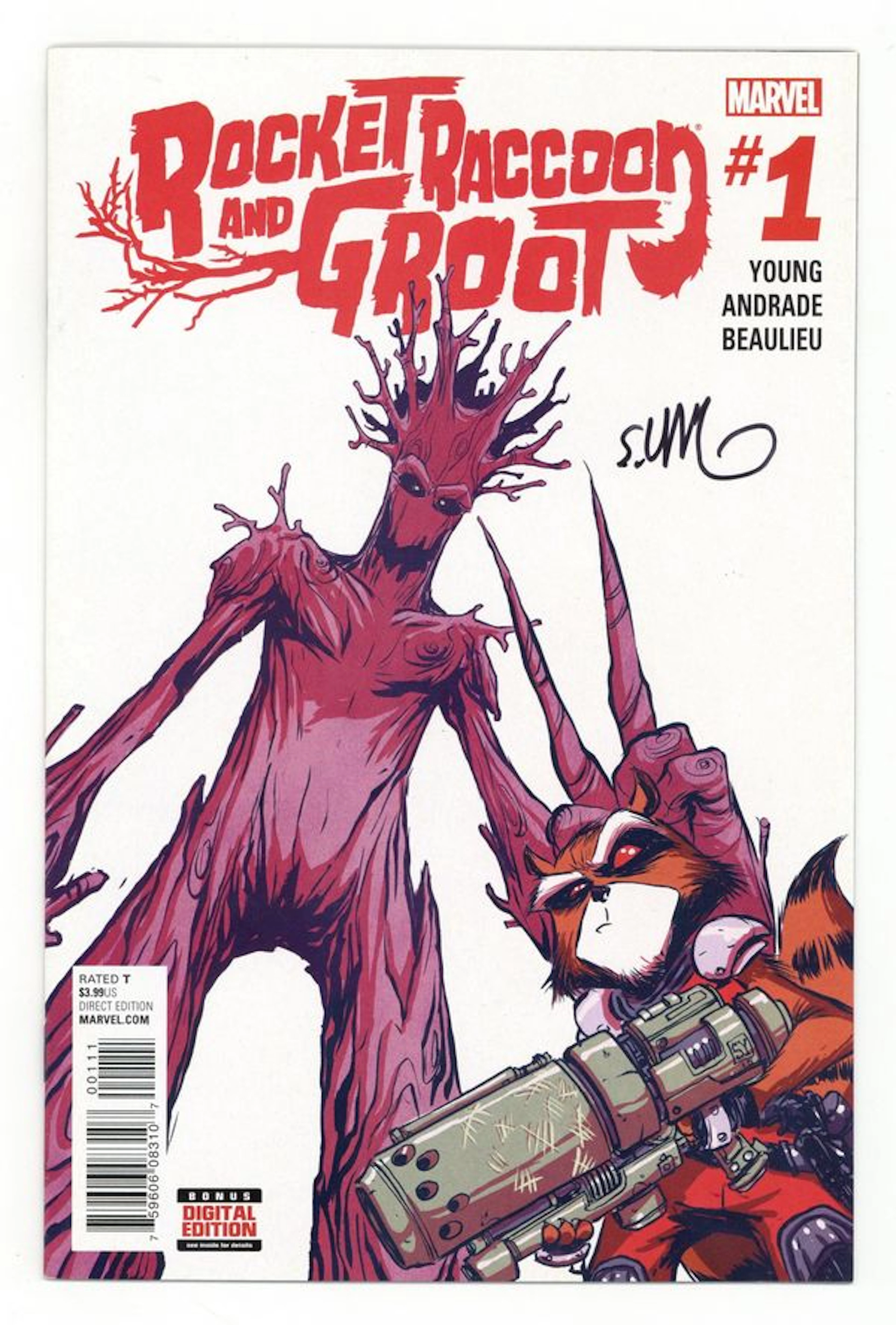 Rocket Raccoon and Groot (2016) 1A VF+ 8.5
