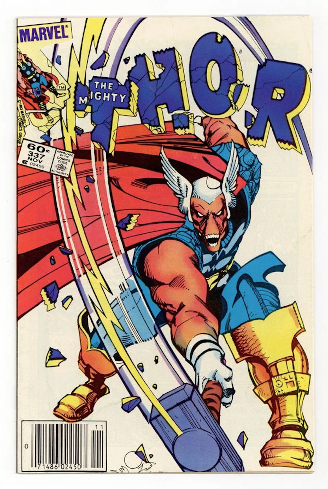Thor (1962 Marvel 1st Series Journey Into Mystery) 337N VG+ 4.5