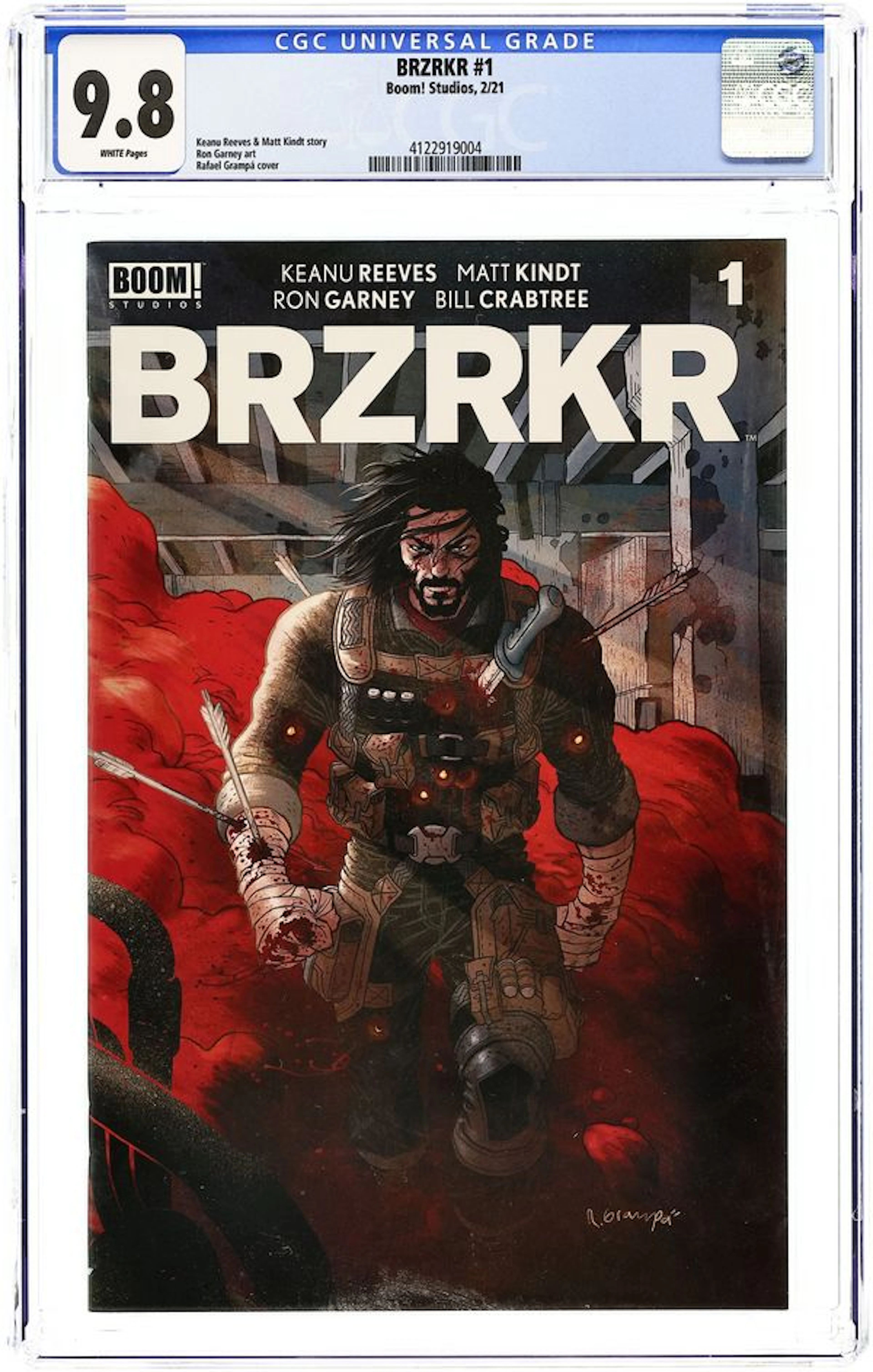 Brzrkr (2021 Boom) 1A CGC 9.8